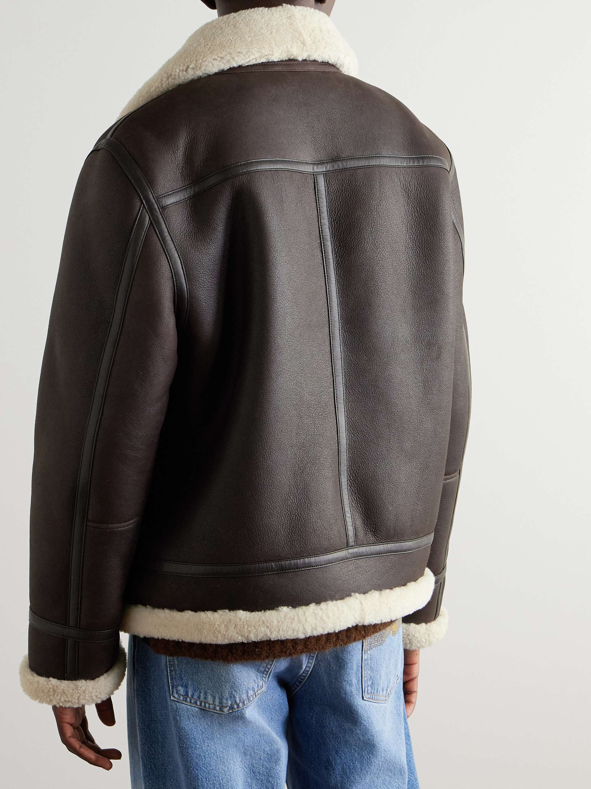 Shearling Aviator Jacket view