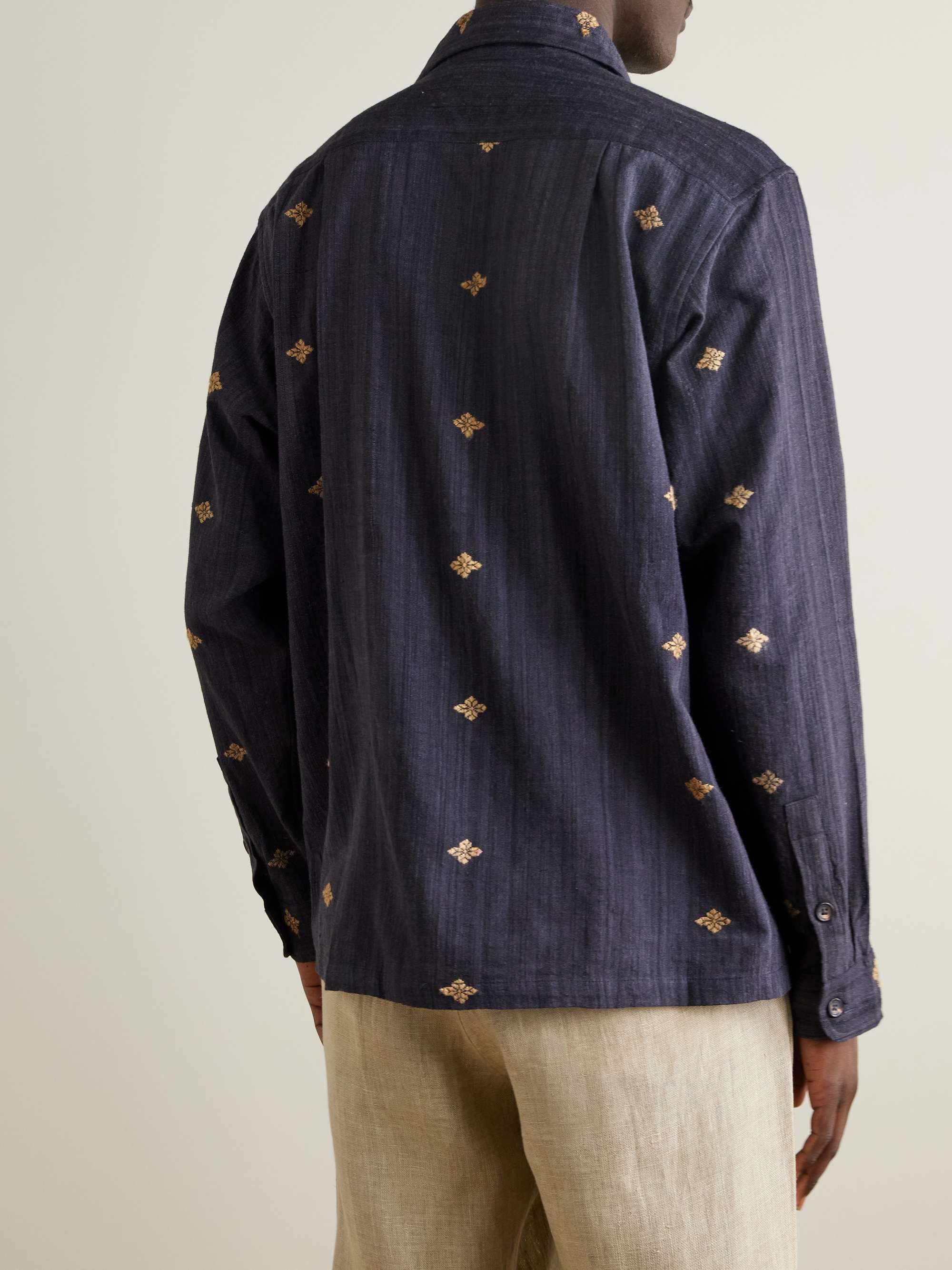 Embroidered Silk Shirt view