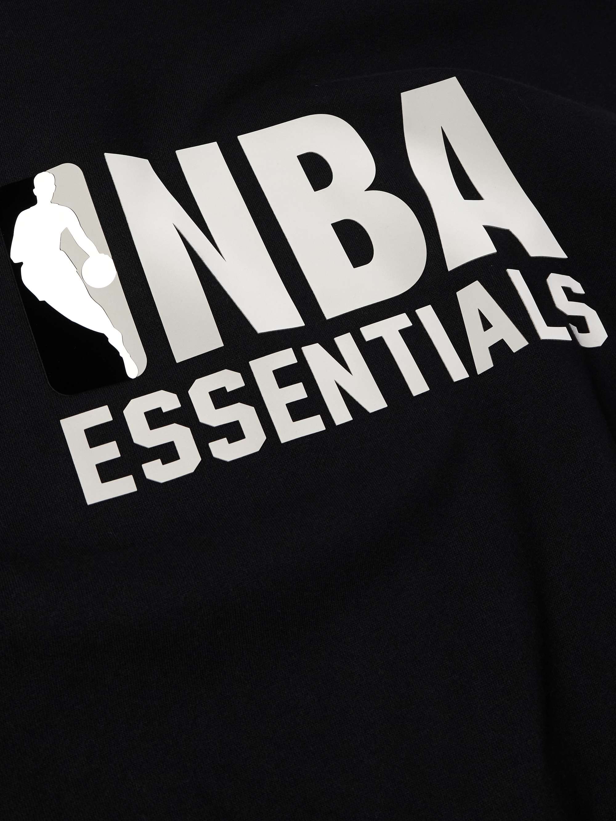 + NBA Cropped Appliquéd Cotton-Blend Jersey Hoodie view