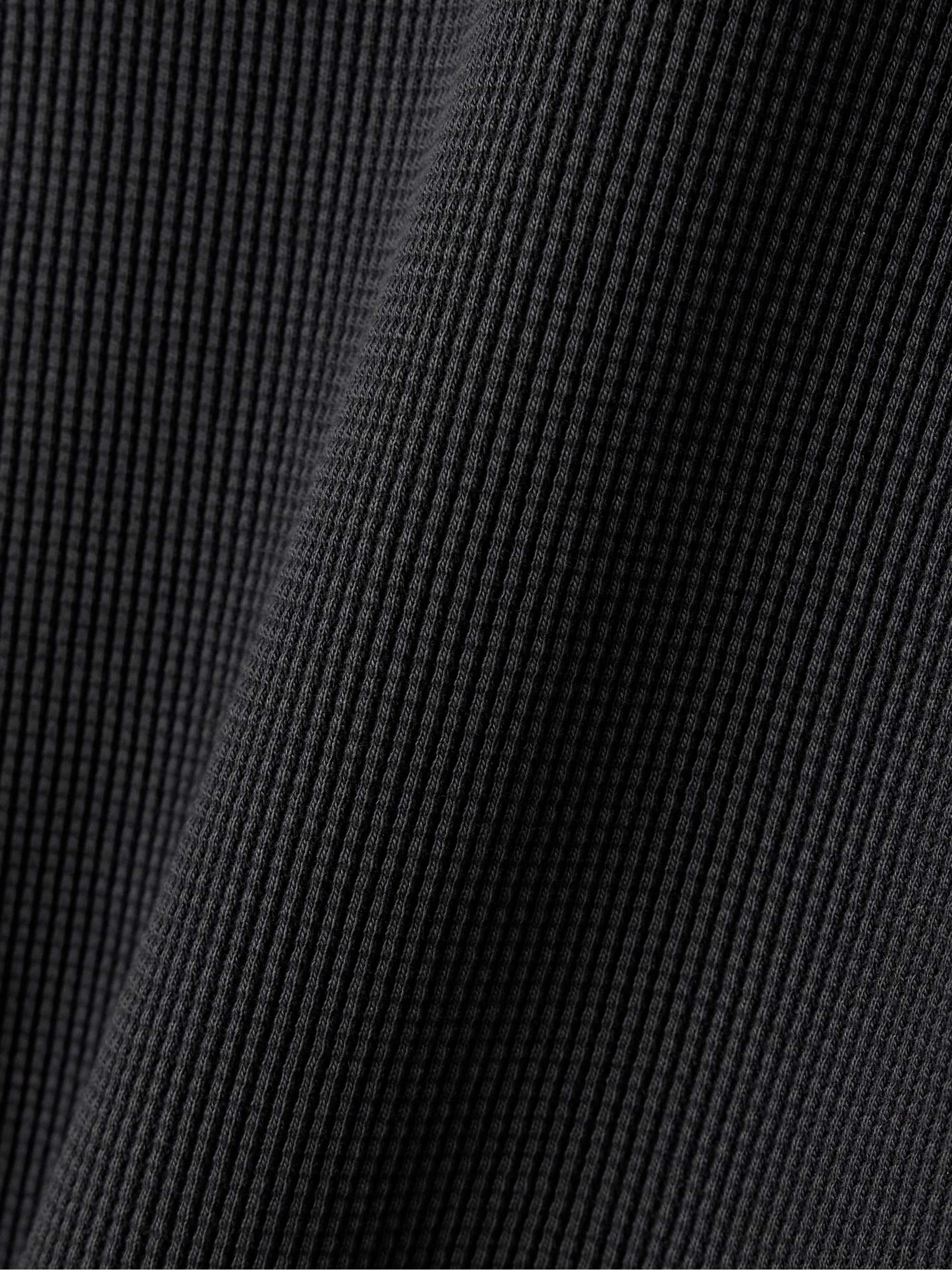 Pilar waffle-knit cotton T-shirt view