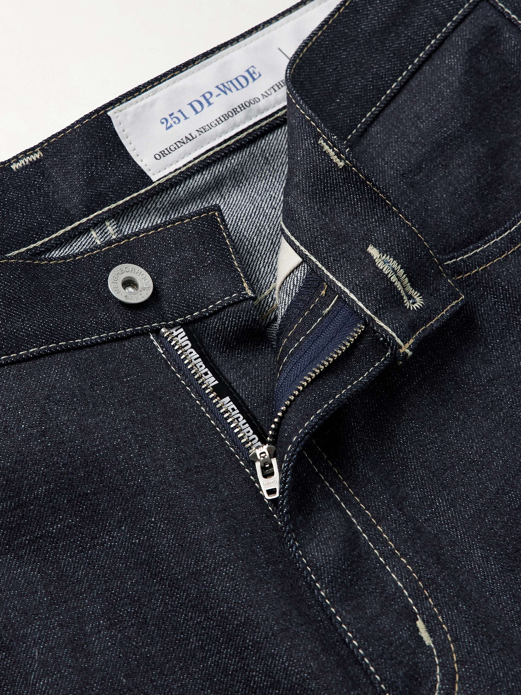 DP Straight-Leg Selvedge Jeans view