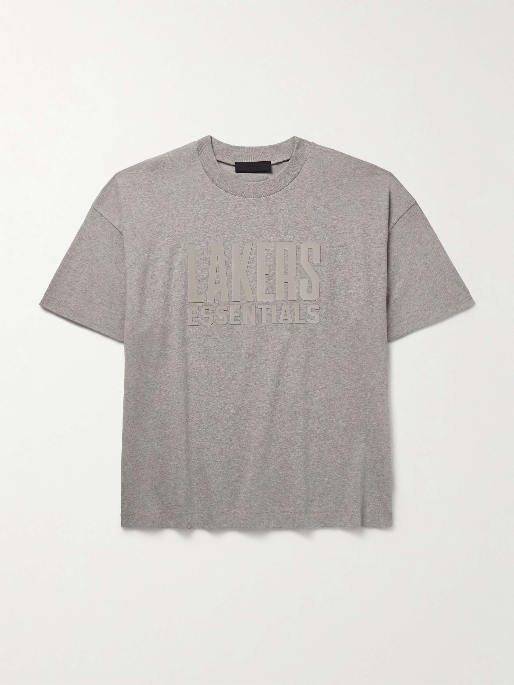 + NBA Lakers Appliquéd Cotton-Jersey T-Shirt hero visual