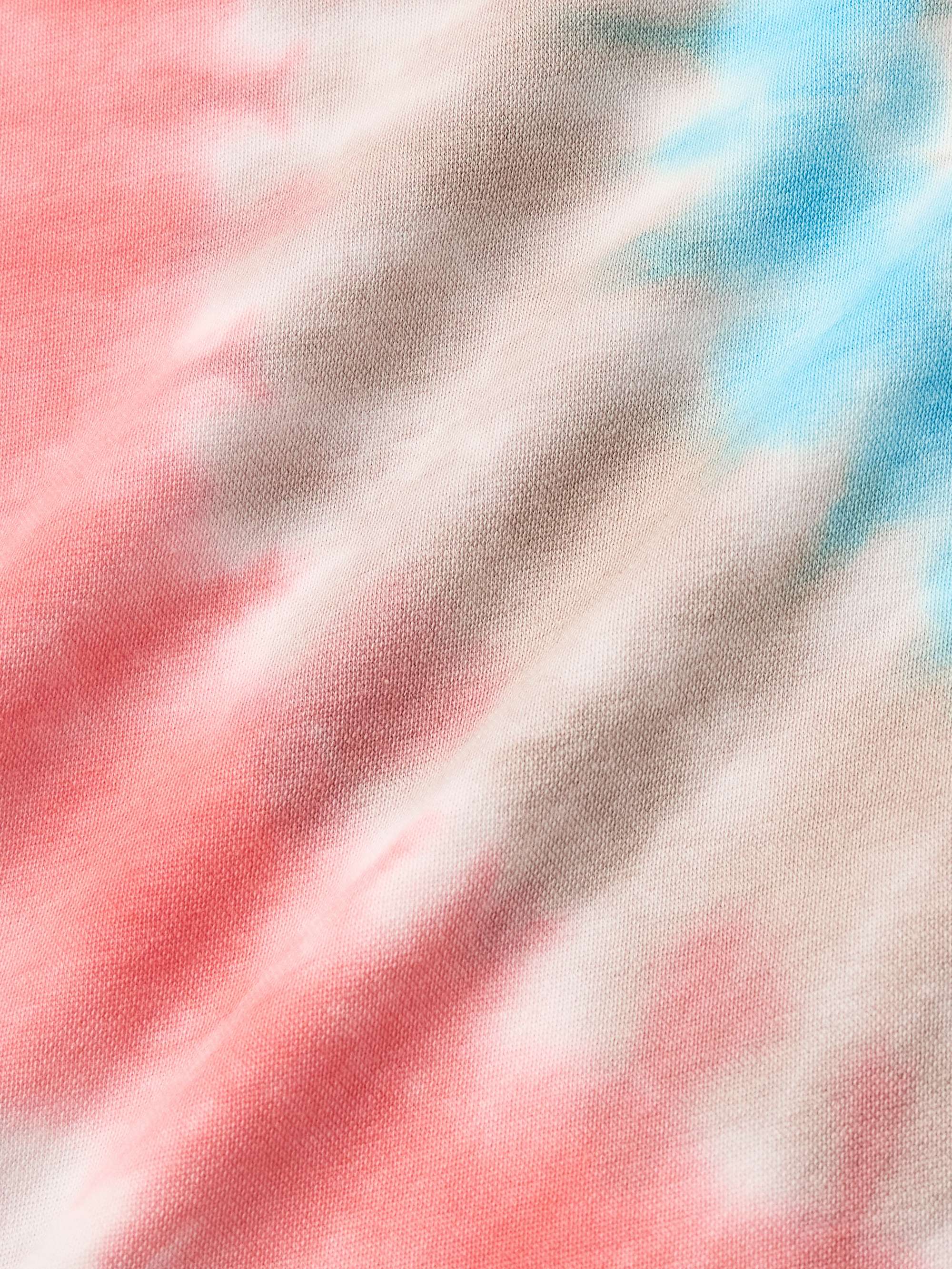 Geode Tie-Dyed Cotton and Cashmere-Blend Jersey T-Shirt view