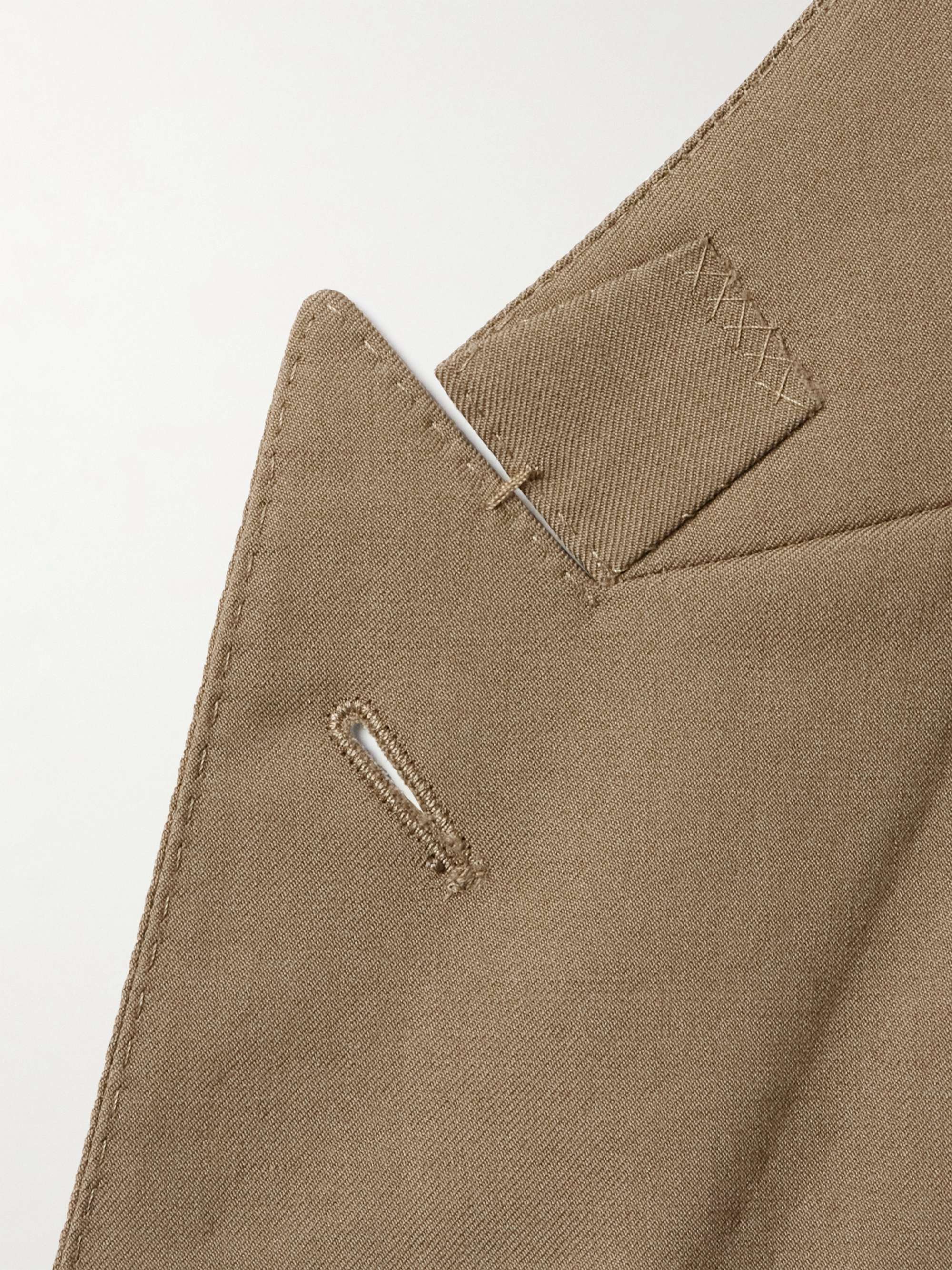 Double-Breasted Trofeo™ Wool-Twill Suit view