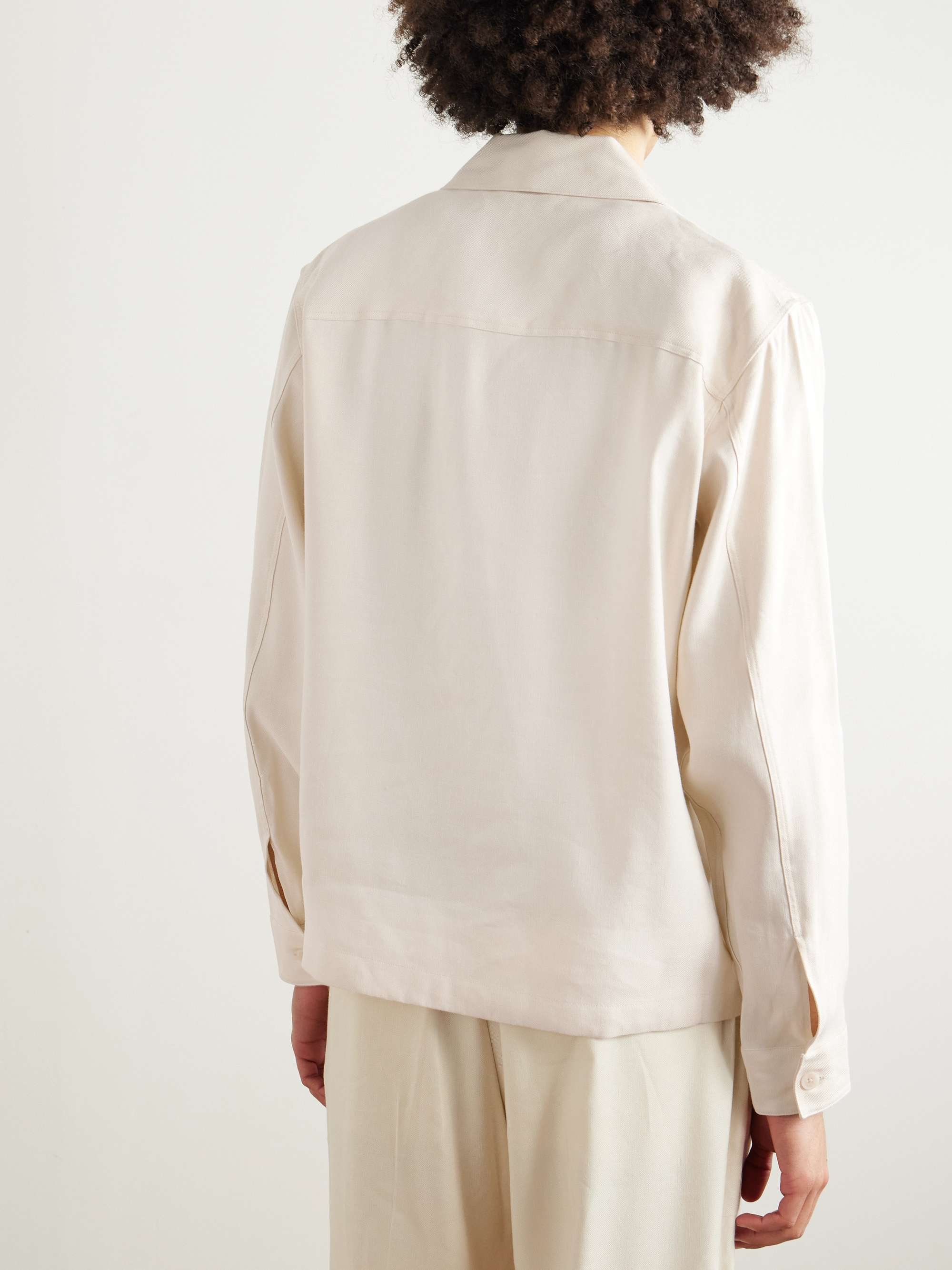 Alban 1808 LENZING™ ECOVERO™ and Linen-Blend Jacket view