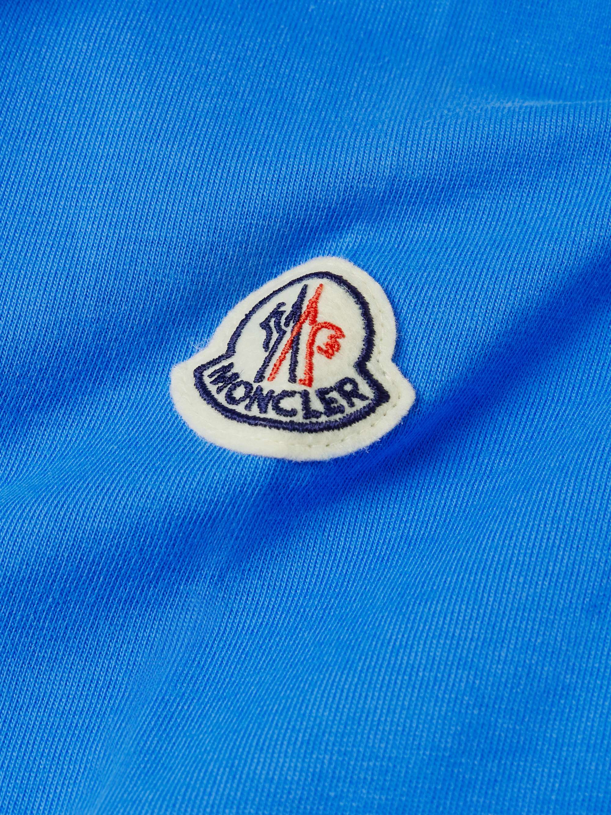 Slim-Fit Logo-Detailed Cotton-Jersey T-Shirt view