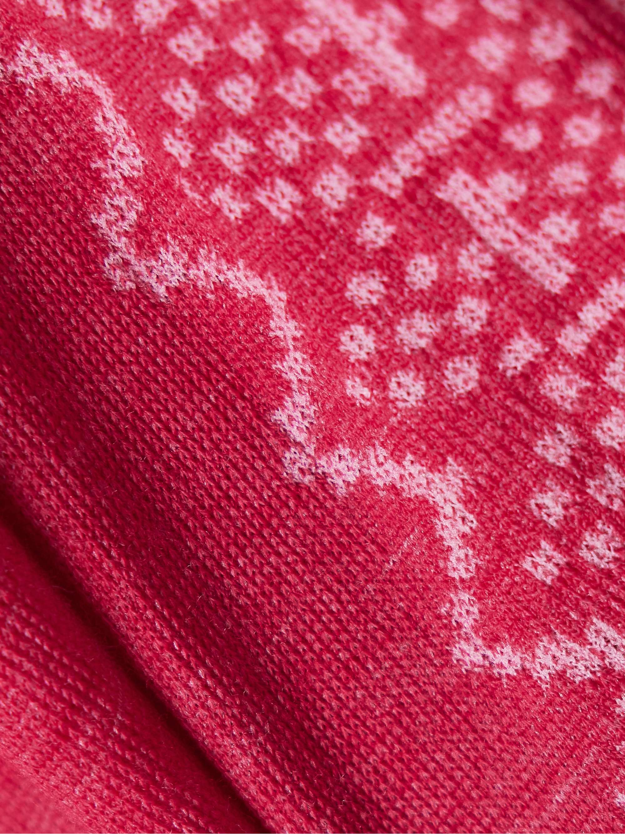 Nordic cropped jacquard-knit wool-blend leggings view
