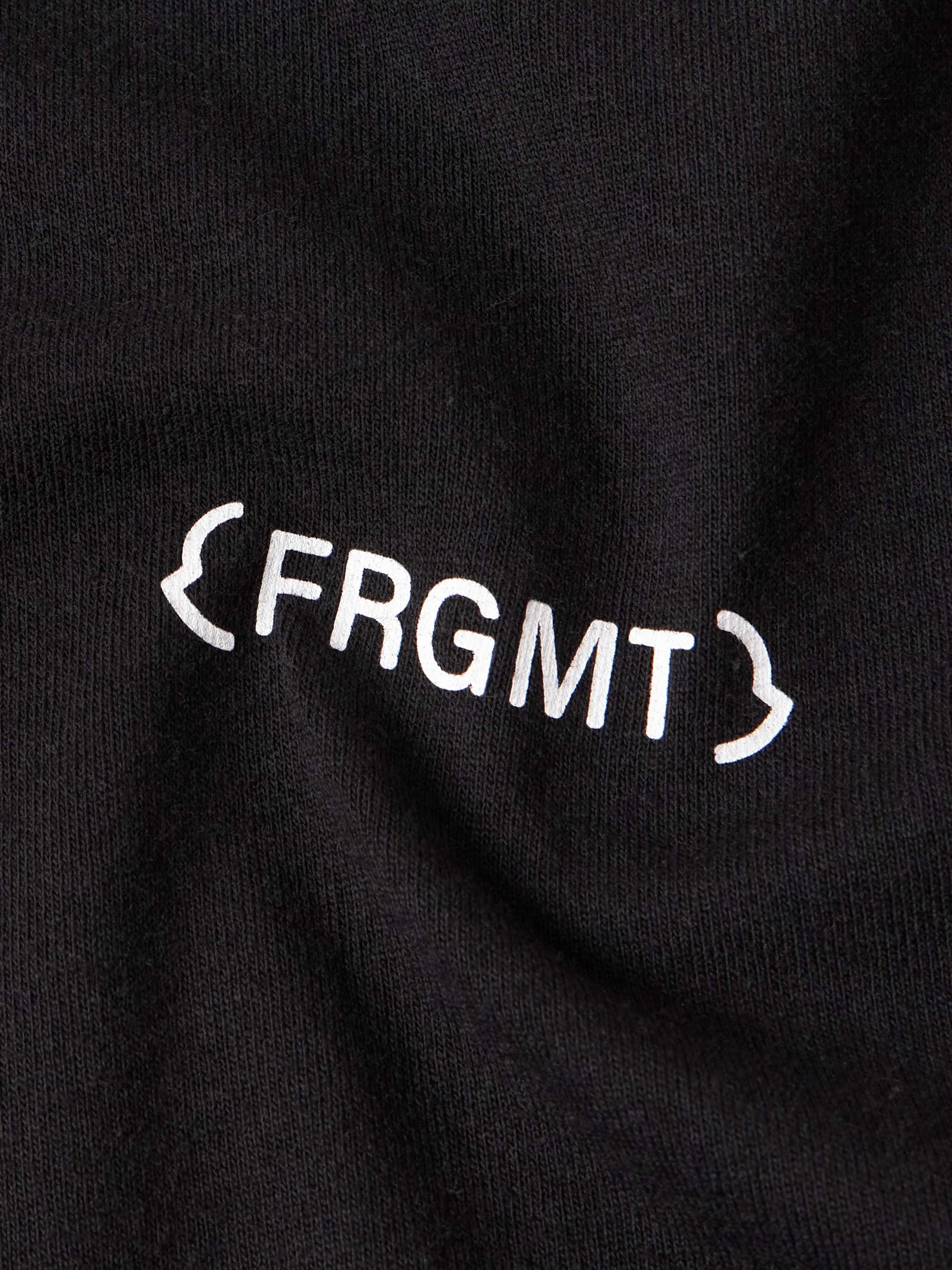 7 Moncler FRGMT Hiroshi Fujiwara Logo-Print Cotton-Jersey T-Shirt view