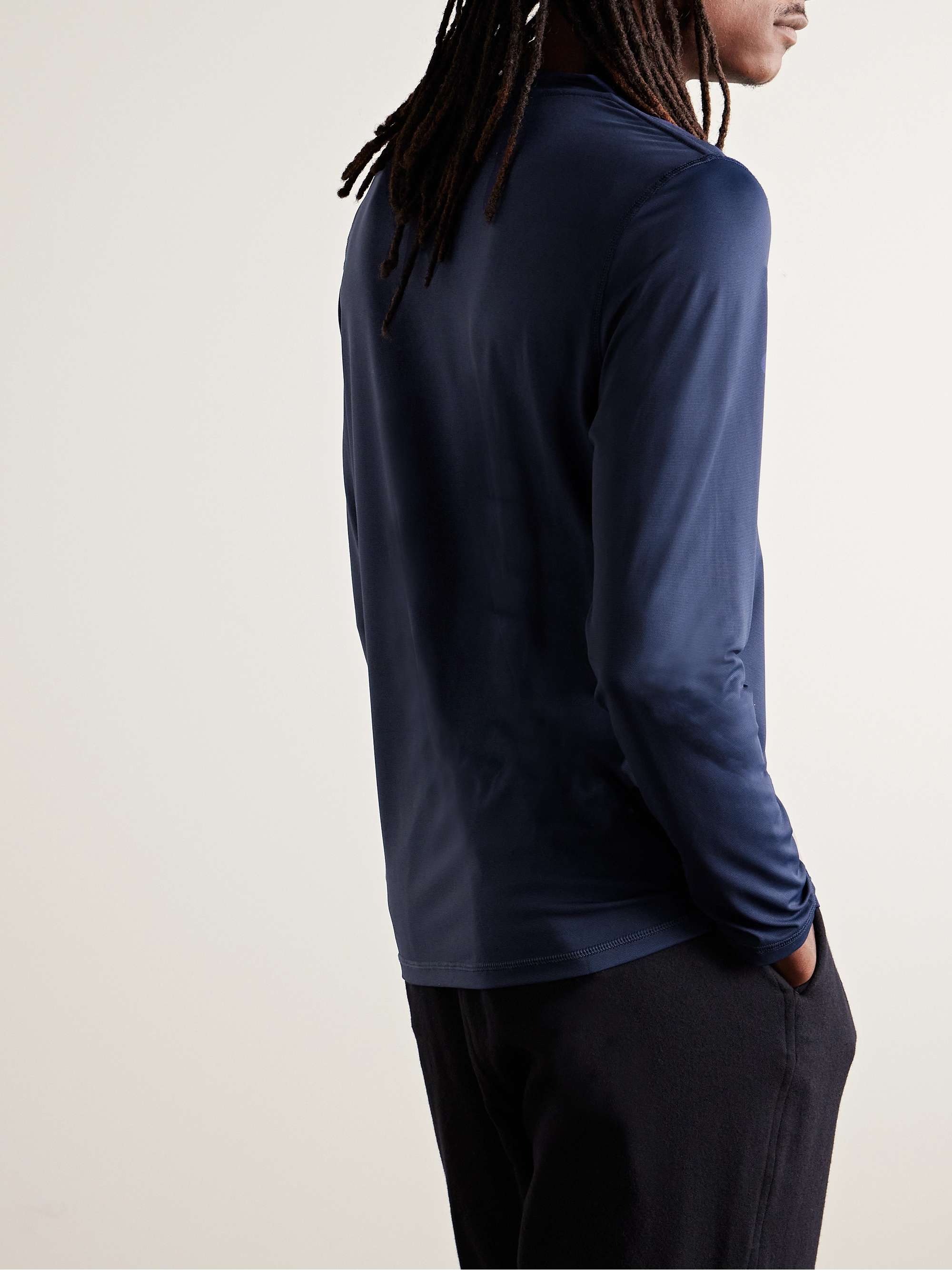 Stretch-Nylon Jersey T-Shirt view