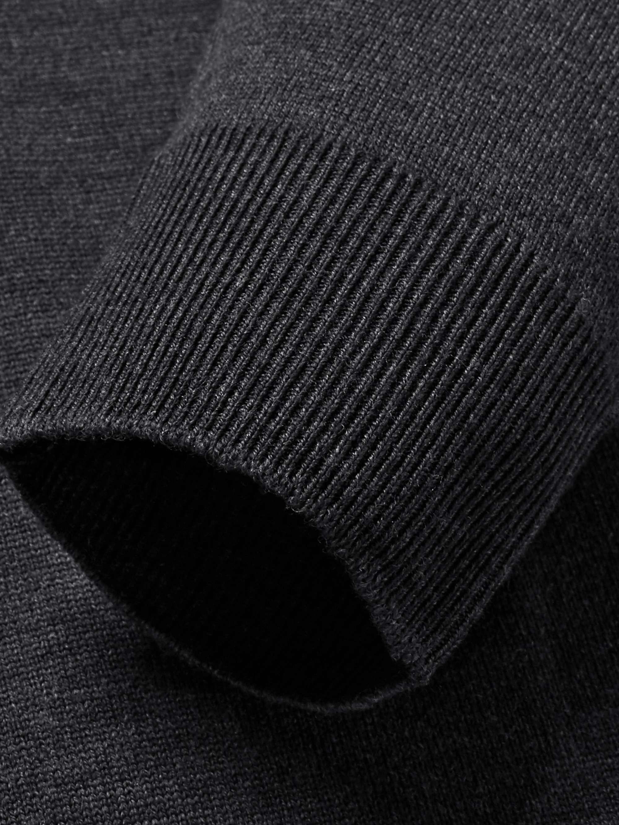 Claygate Merino Wool Zip-Up Cardigan view