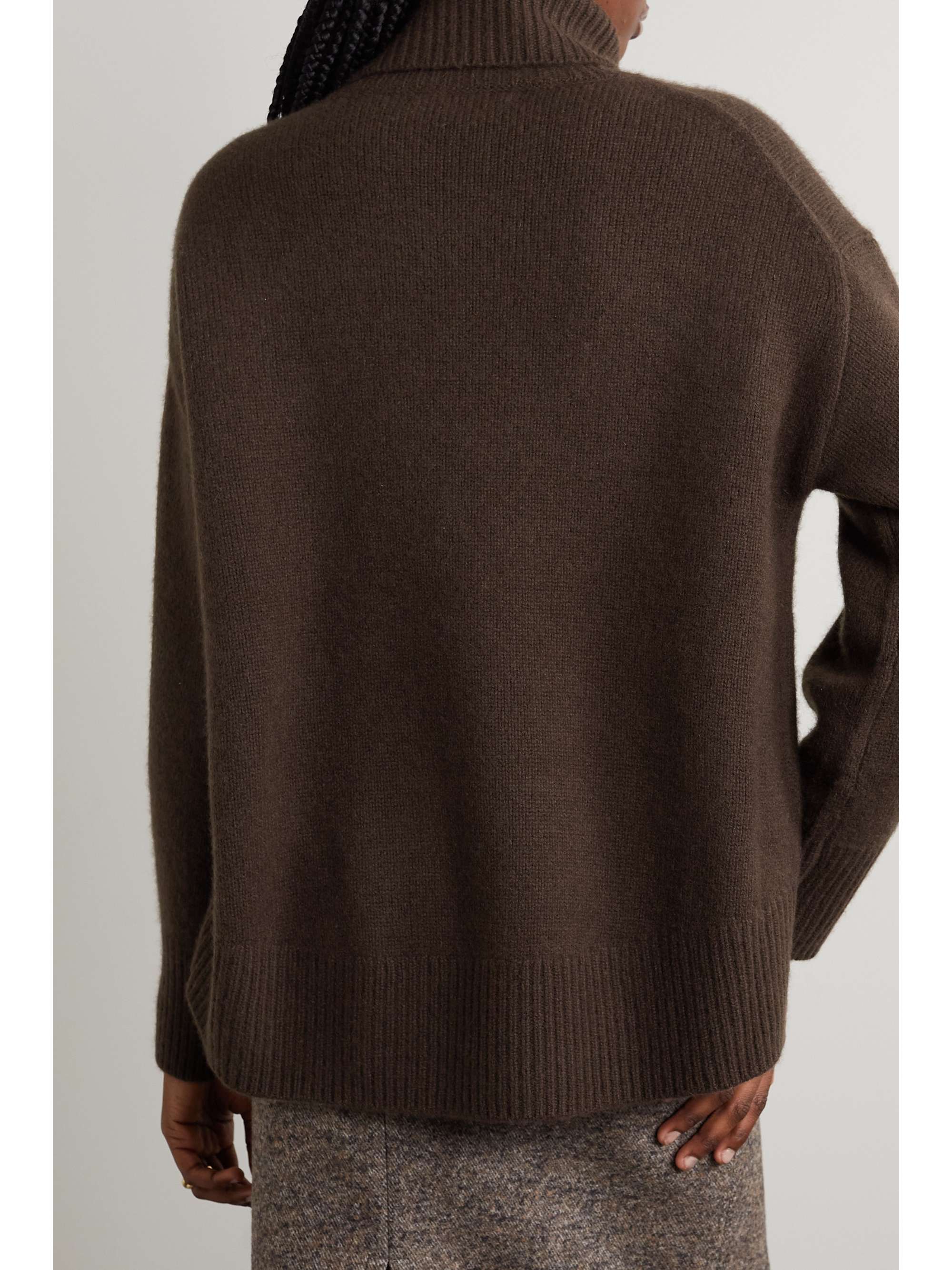 + NET SUSTAIN World's End cashmere turtleneck sweater view
