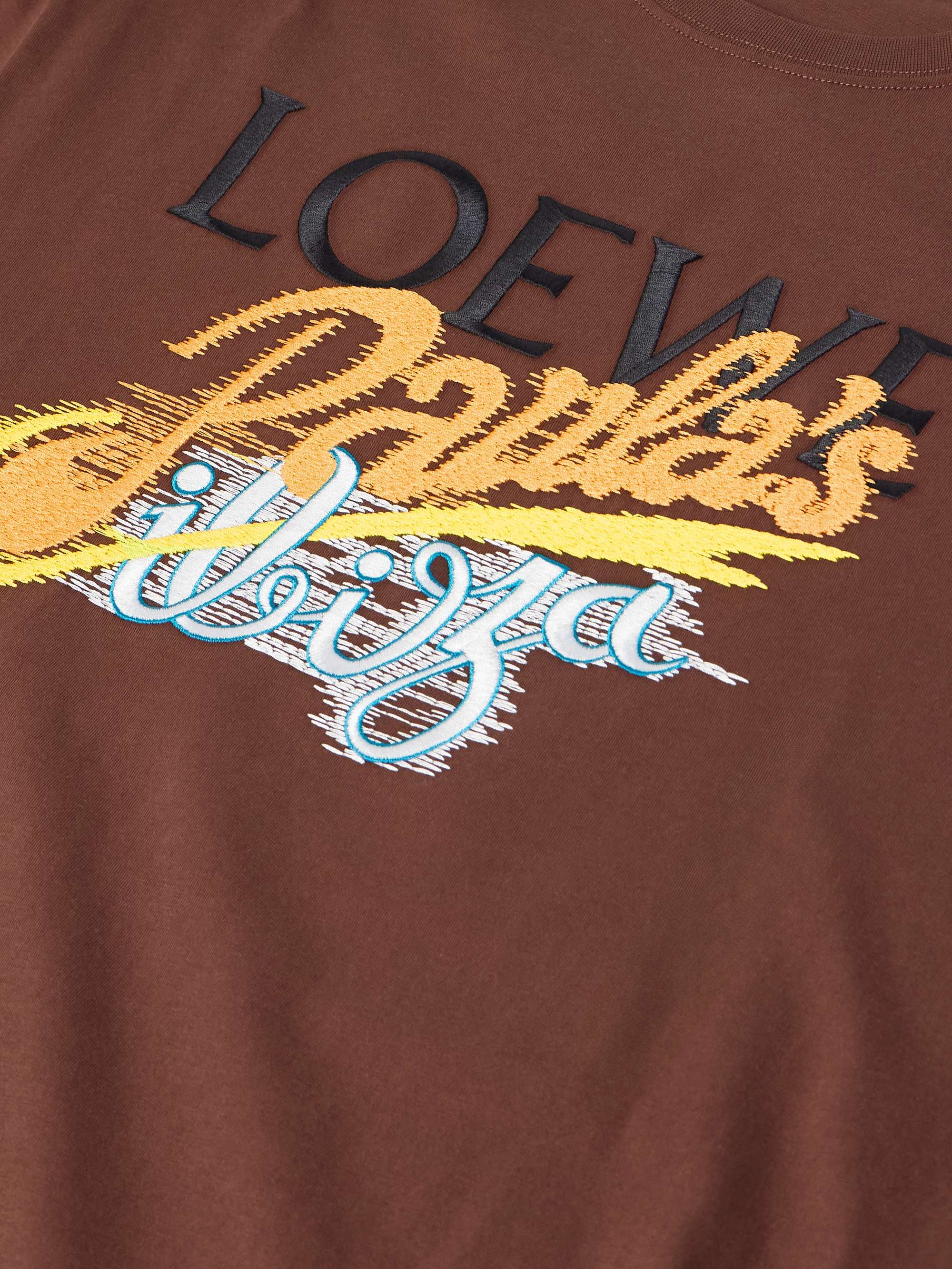 + Paula's Ibiza Logo-Embroidered Cotton-Jersey T-Shirt view