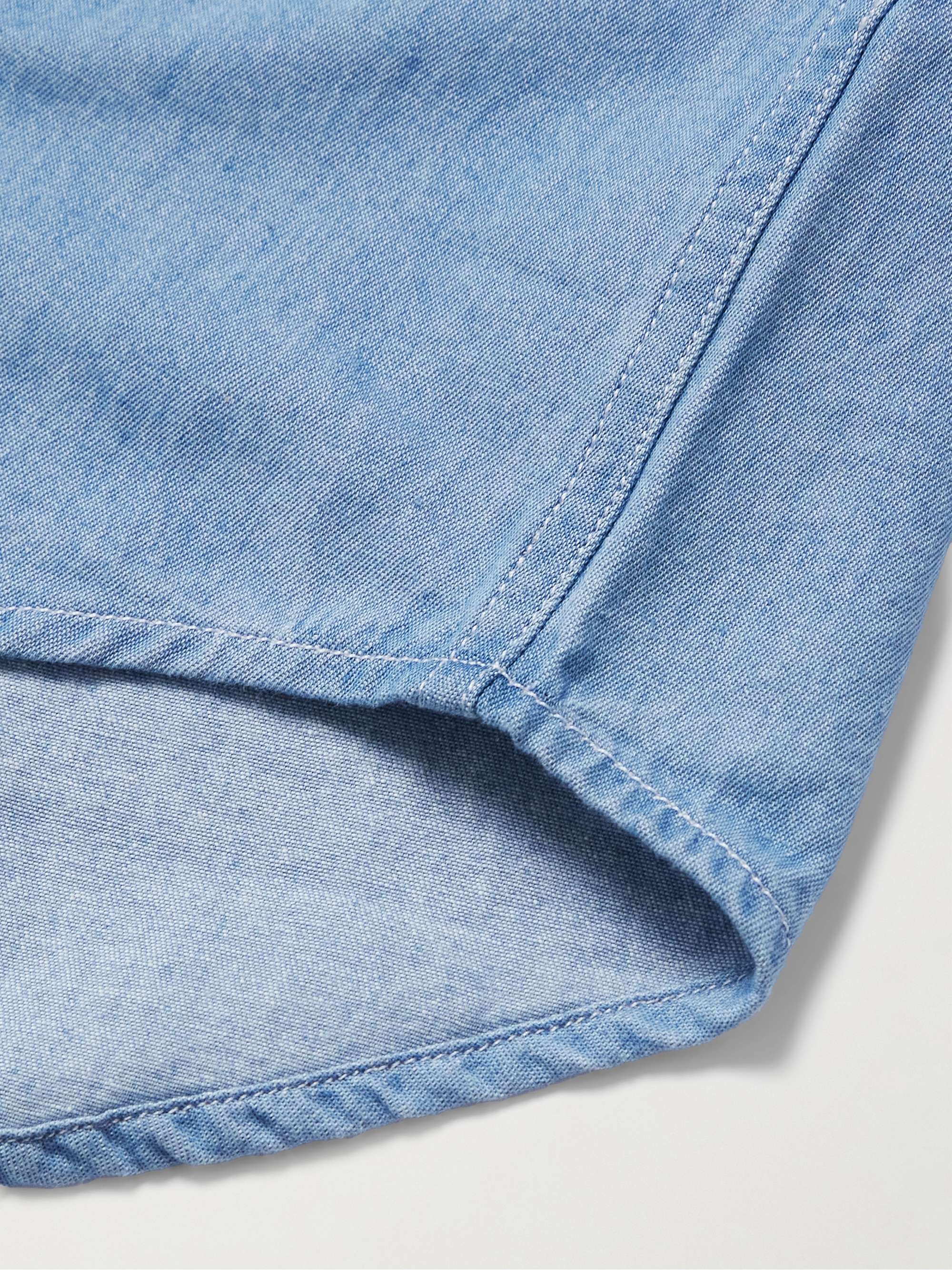 Button-Down Collar Cotton-Chambray Shirt view