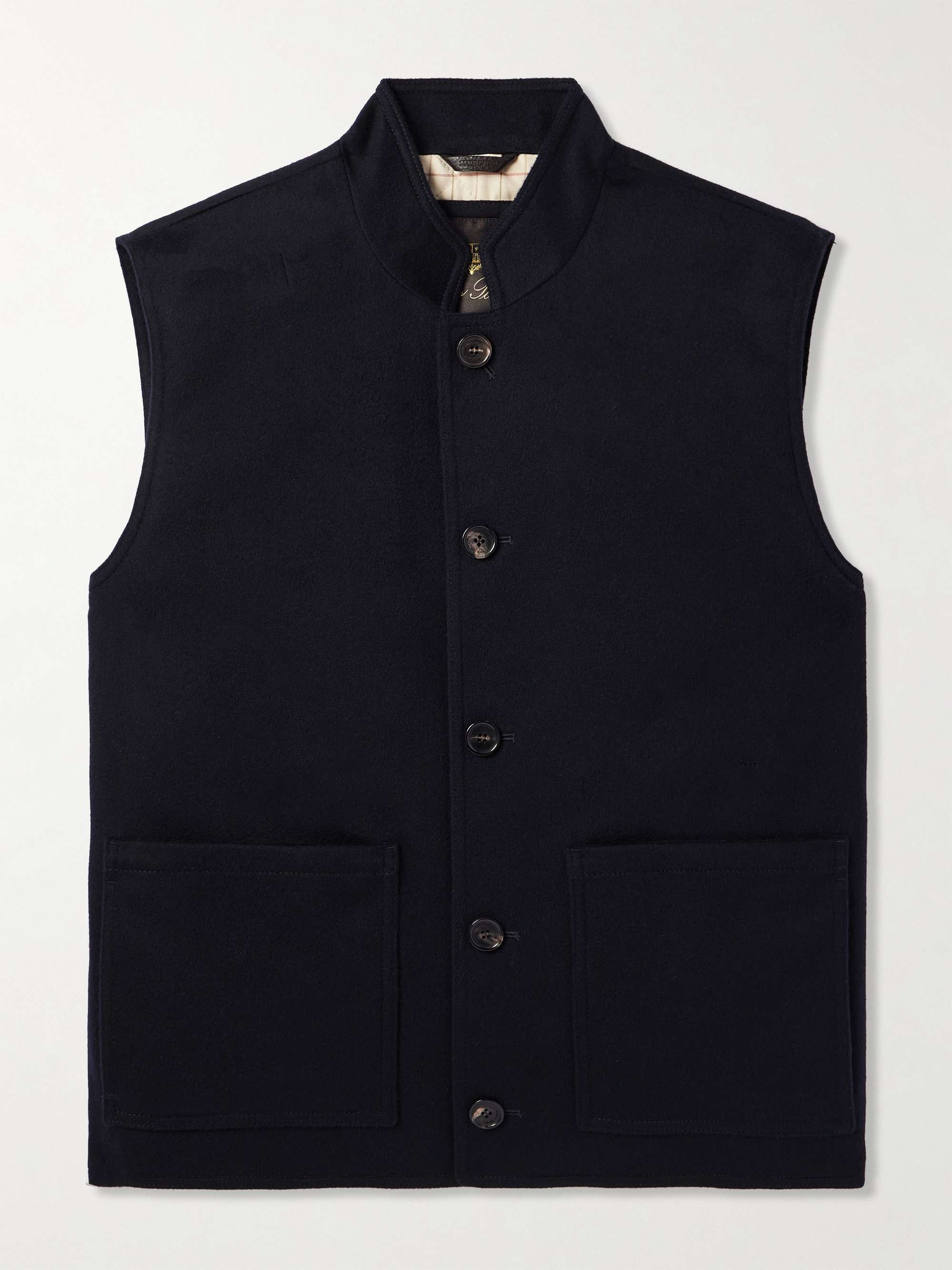 Storm System Cashmere-Felt Gilet hero visual