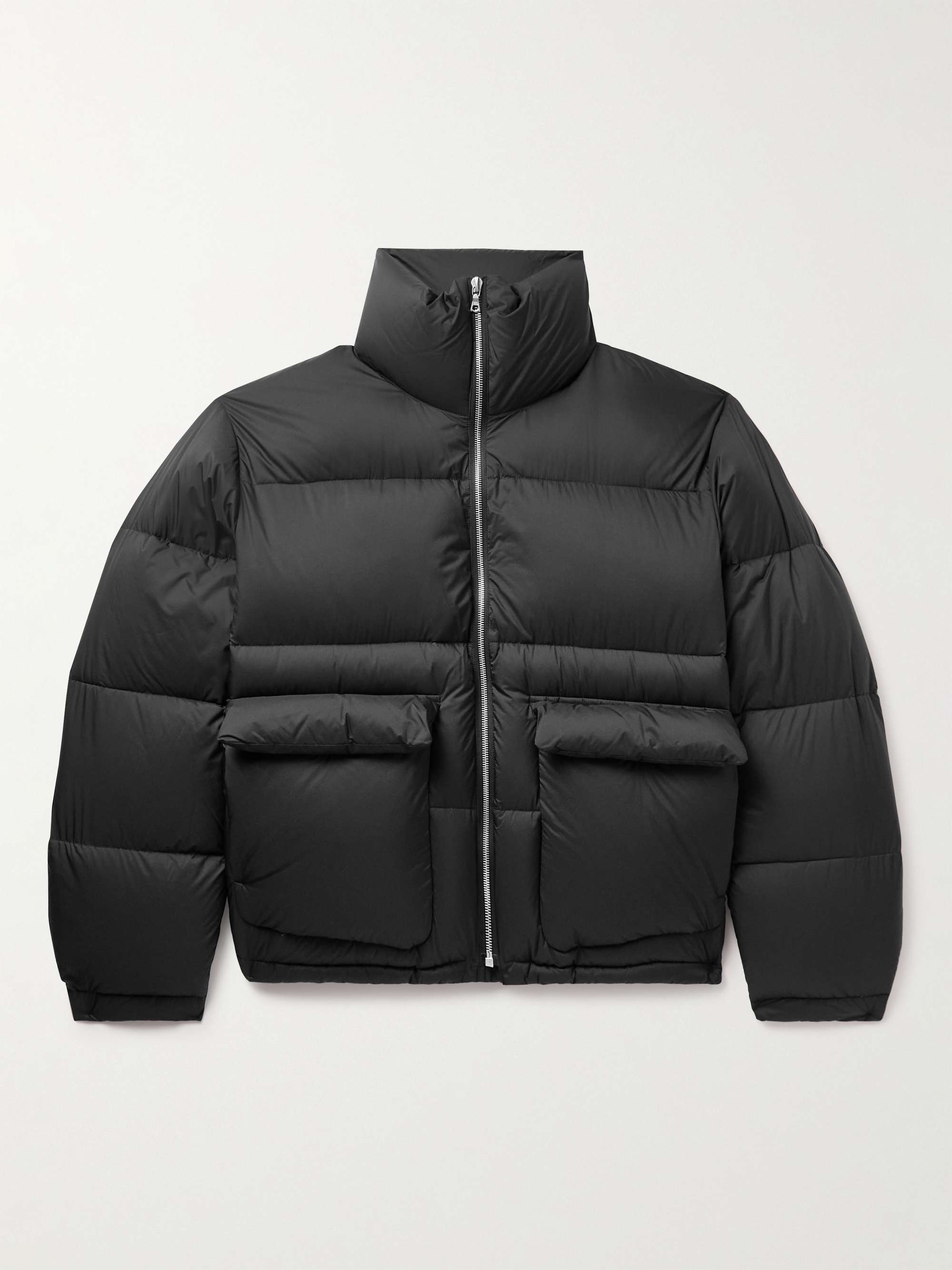 Quilted Nylon-Ripstop Down Jacket hero visual