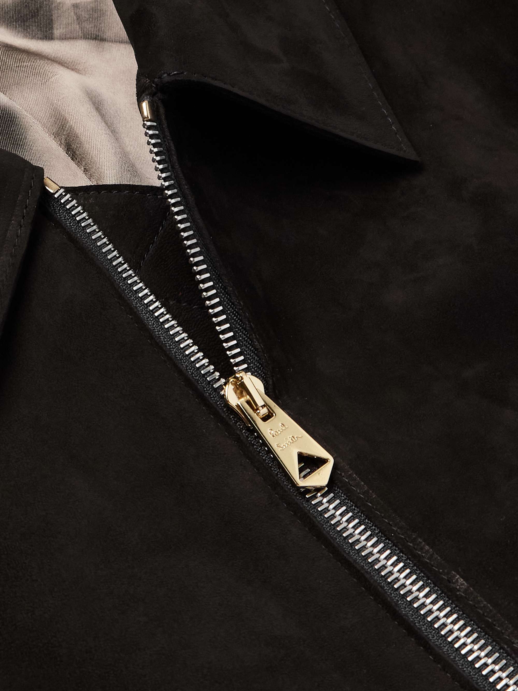 Suede Blouson Jacket view