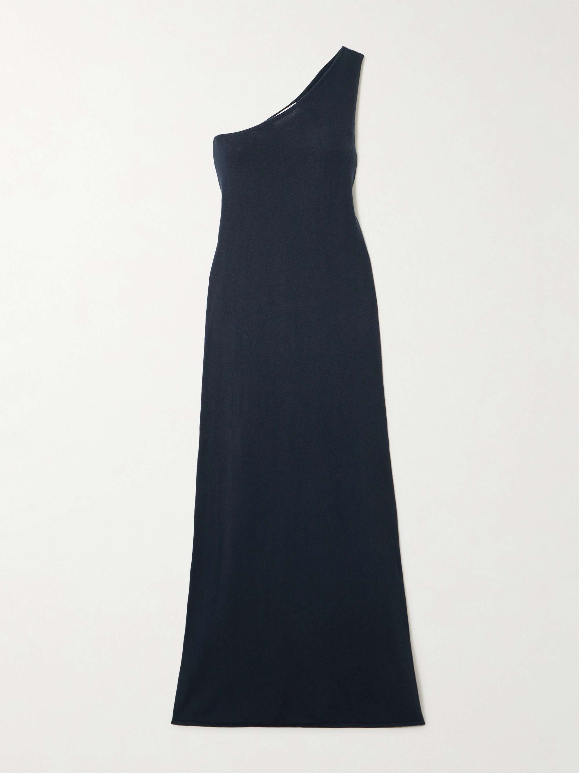 Olivia one-shoulder cotton and cashmere-blend maxi dress hero visual