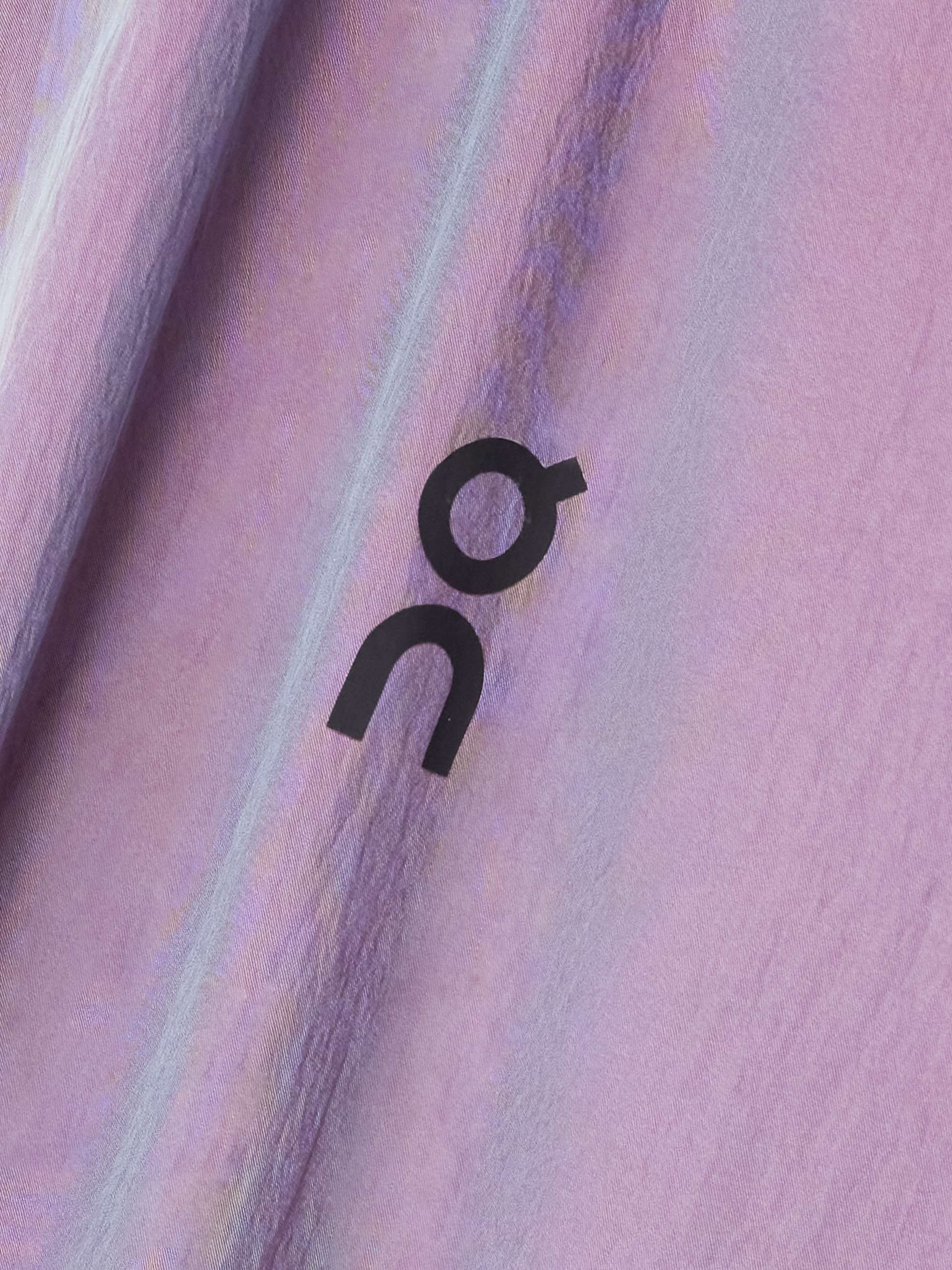 Court iridescent recycled-shell jacket view