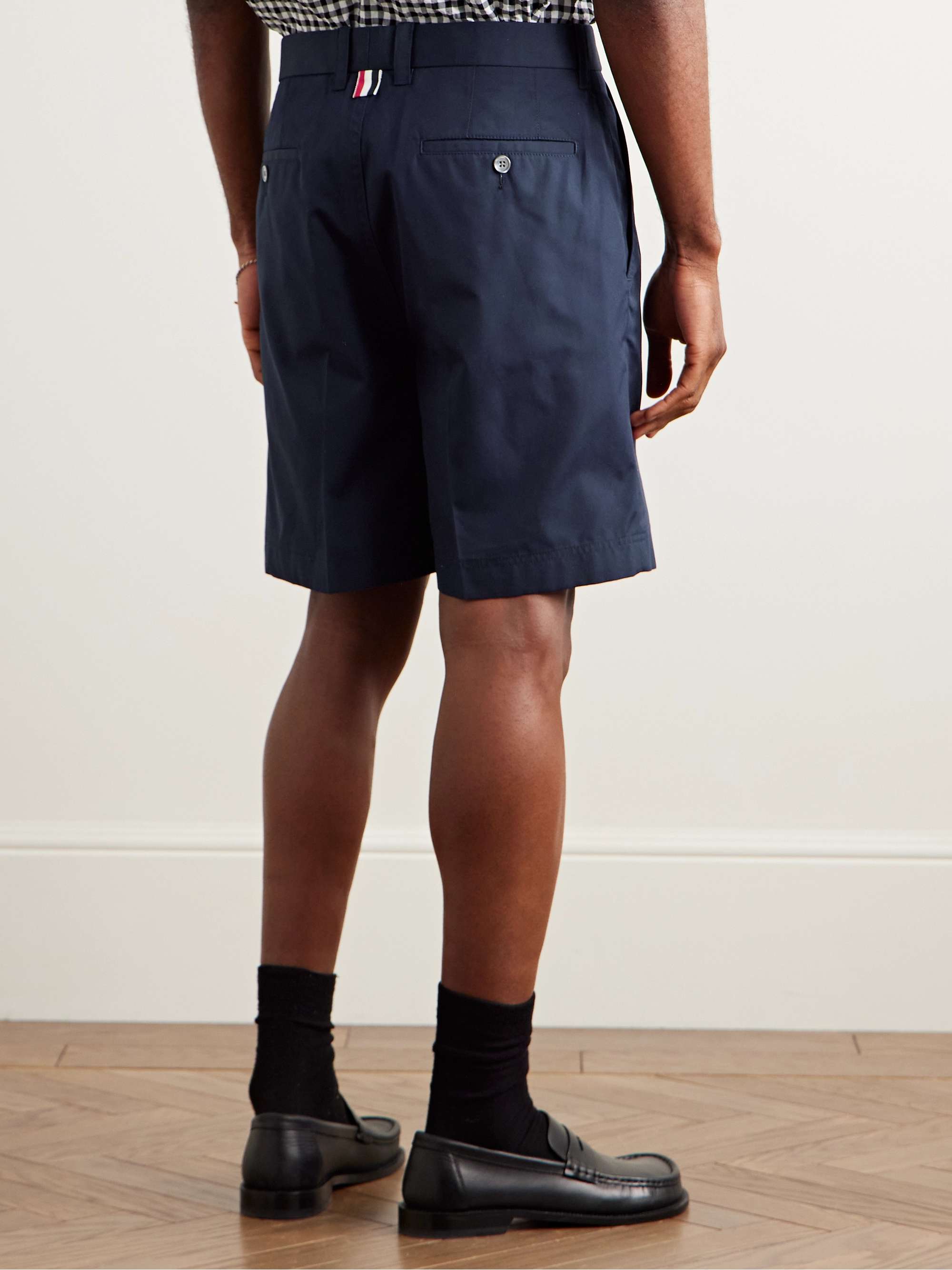 Slim-Fit Straight-Leg Shell Shorts view