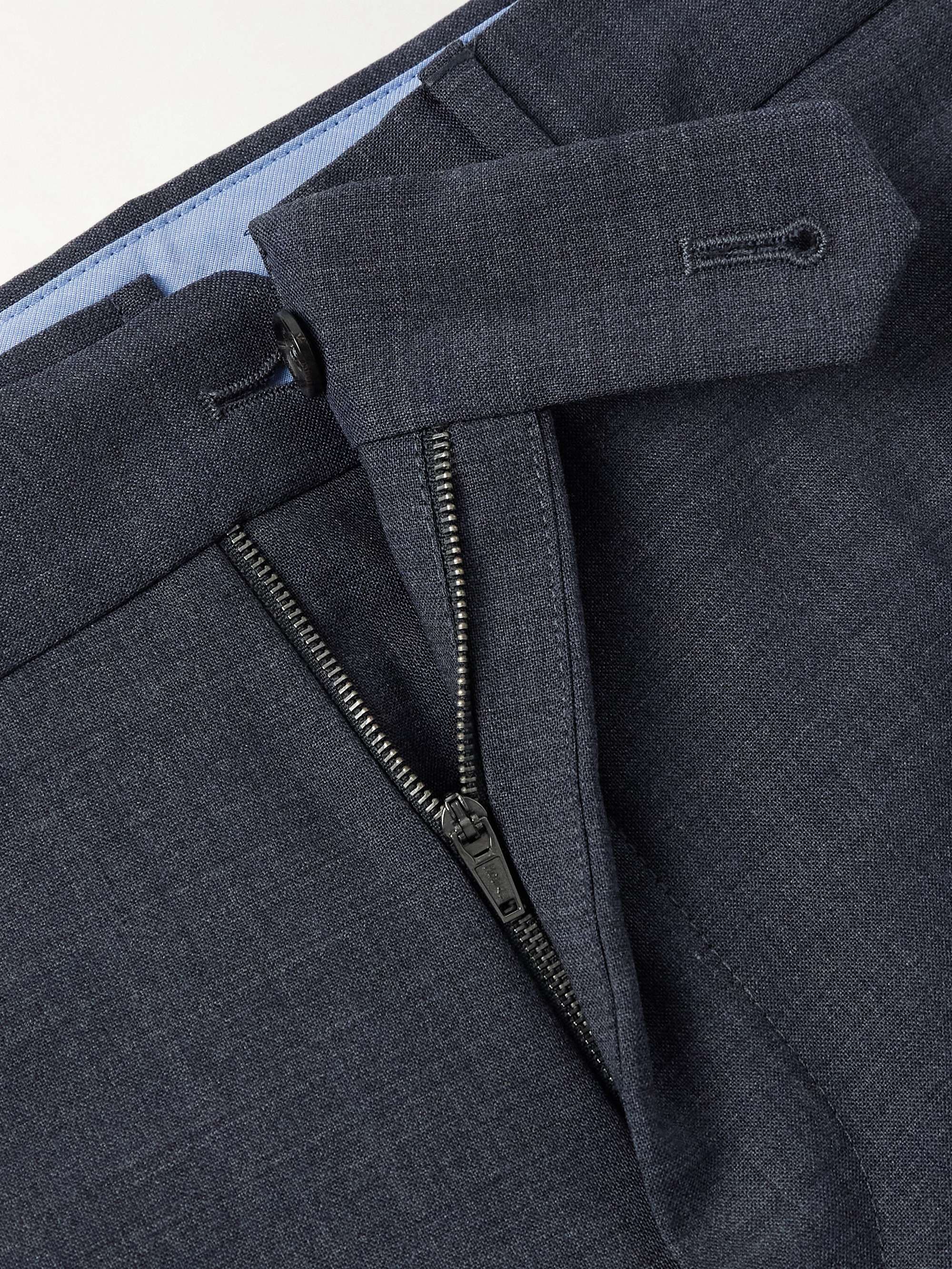 Venezia 1951 Slim-Fit Tapered Stretch Virgin Wool Cargo Trousers view