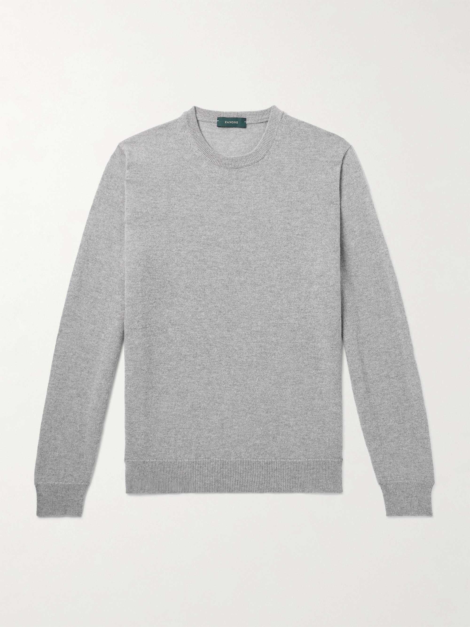 Zanone Virgin Wool and Cashmere-Blend Sweater hero visual