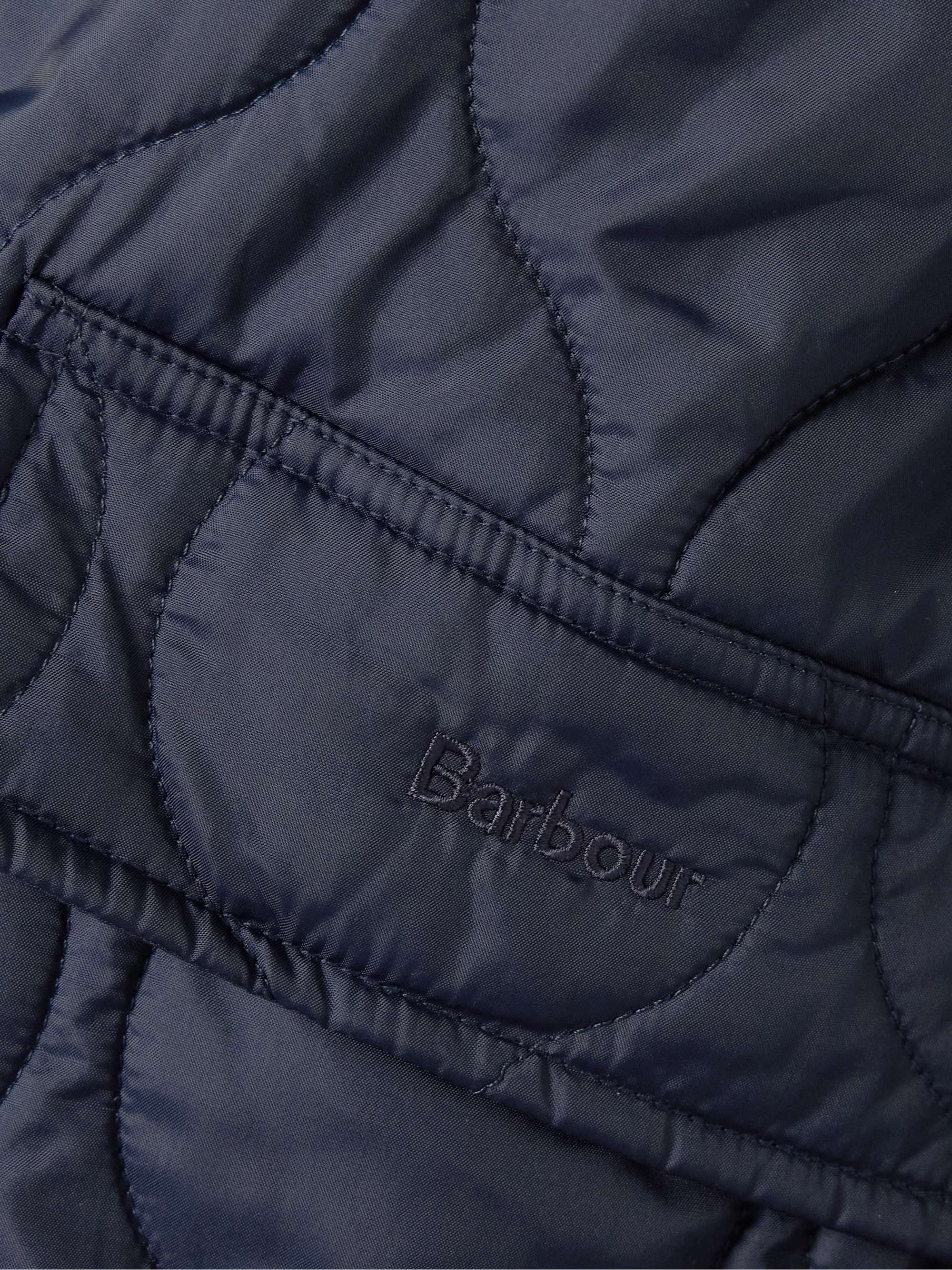 + Alexa Chung Amy quilted shell coat view