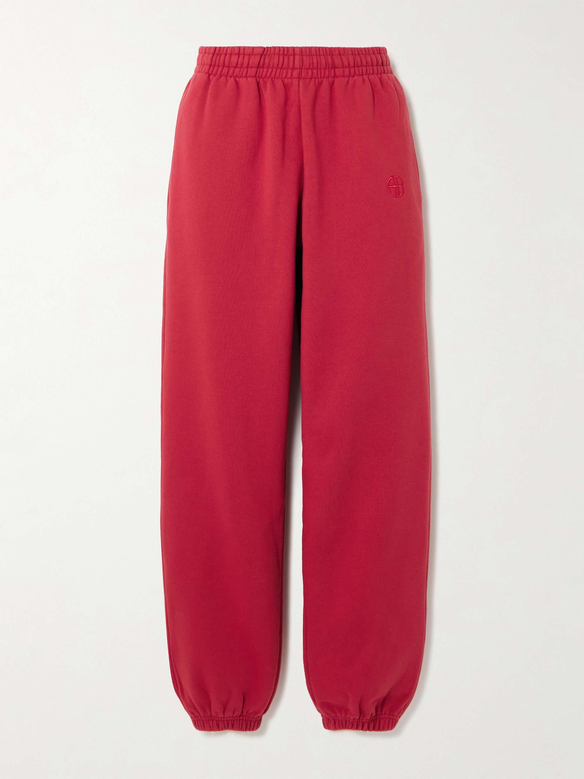 Karter cotton-blend fleece track pants hero visual