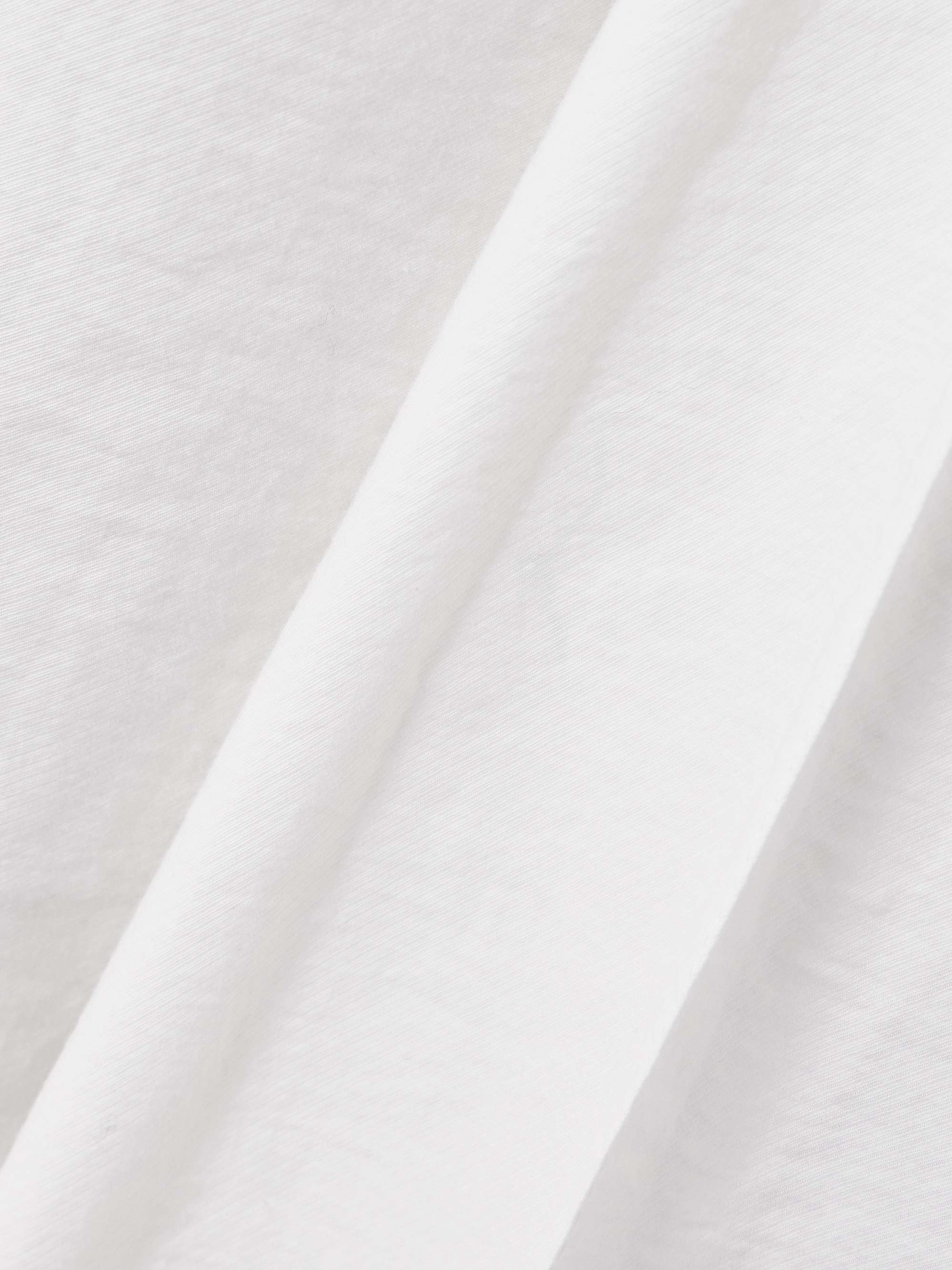 Pleated cotton-blend twill wide-leg pants view