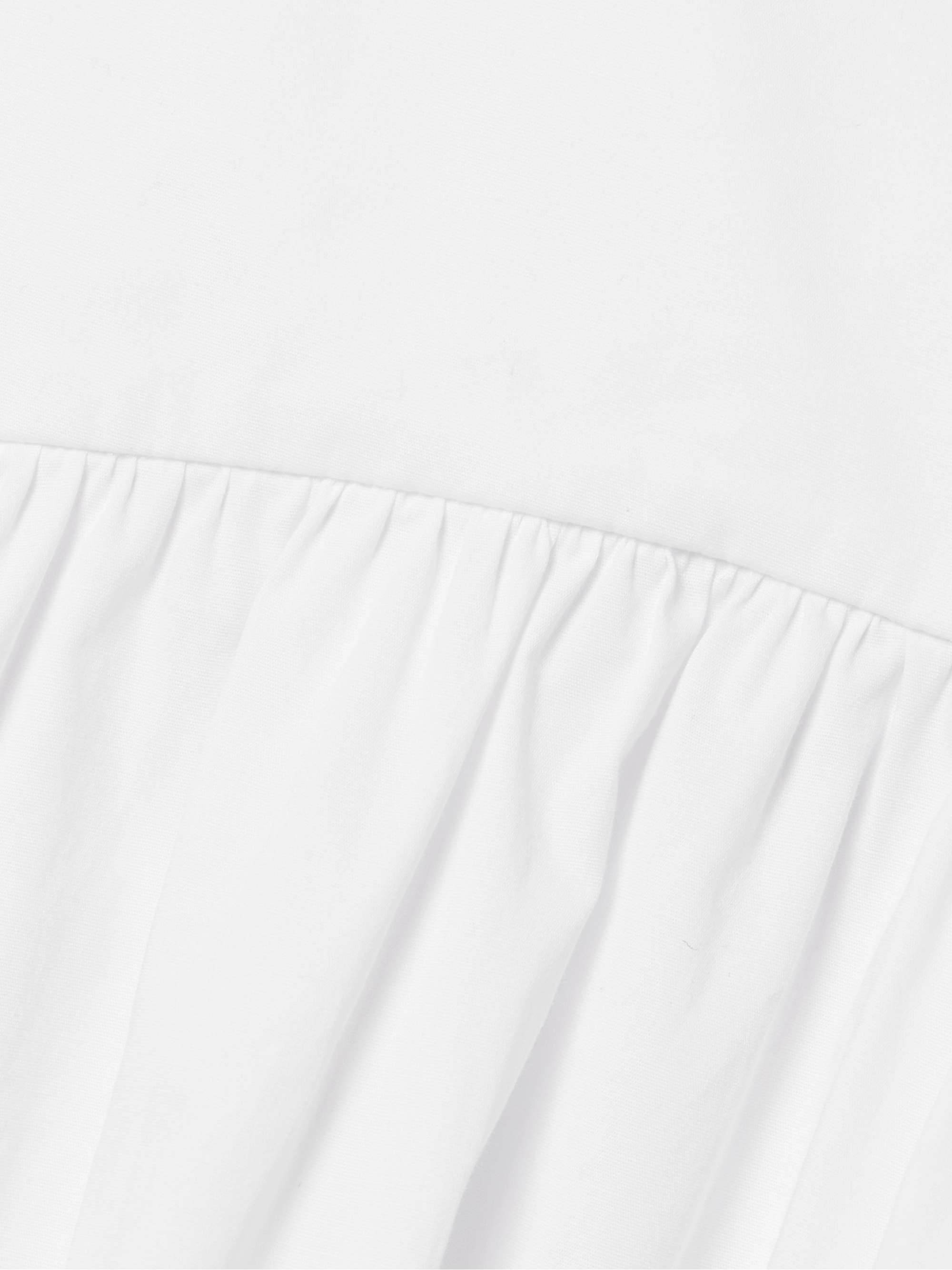 Romy gathered cotton-blend poplin maxi dress view