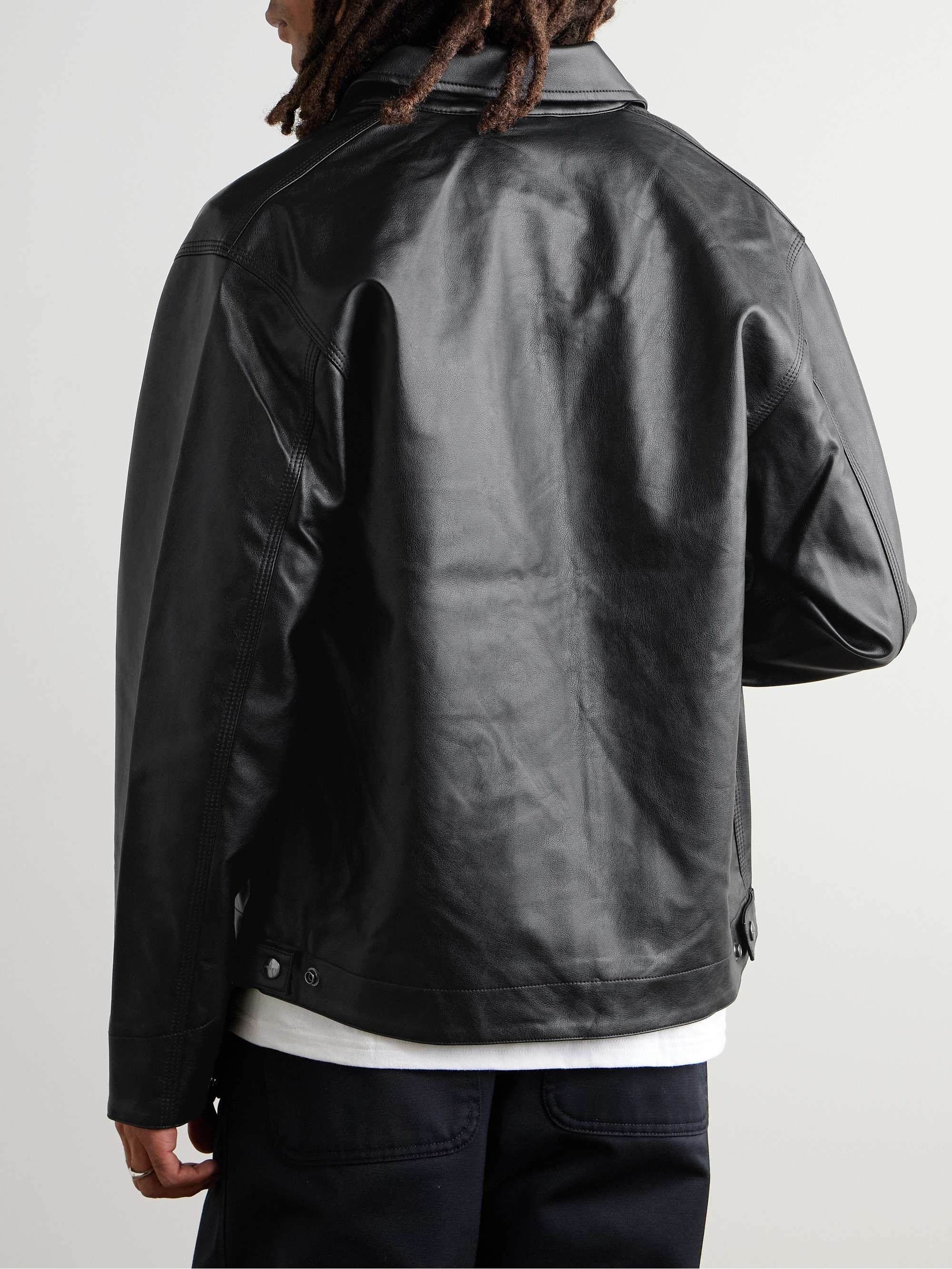Detroit Logo-Appliquéd Jacket view