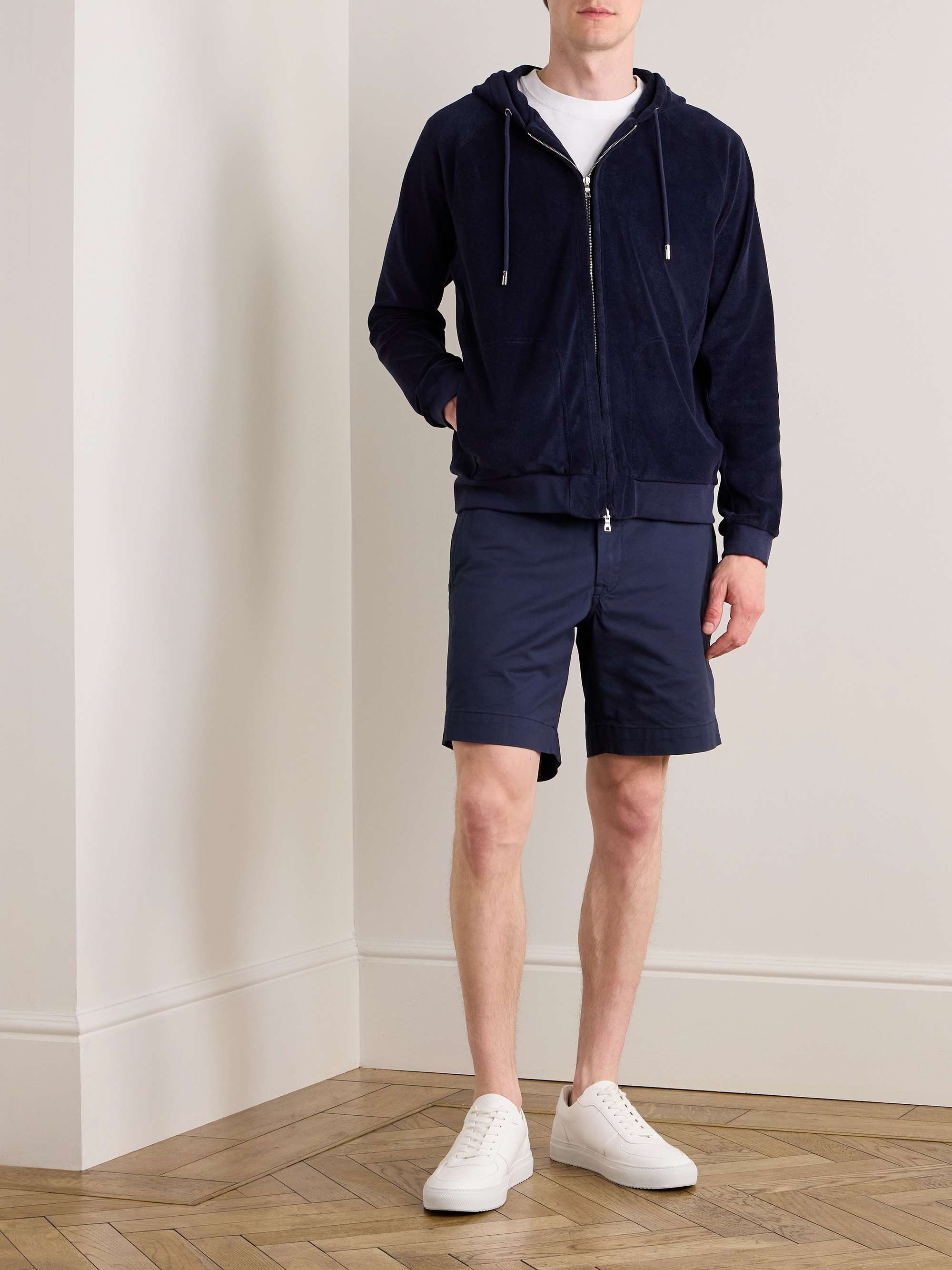 Organic Cotton-Terry Zip-Up Hoodie view