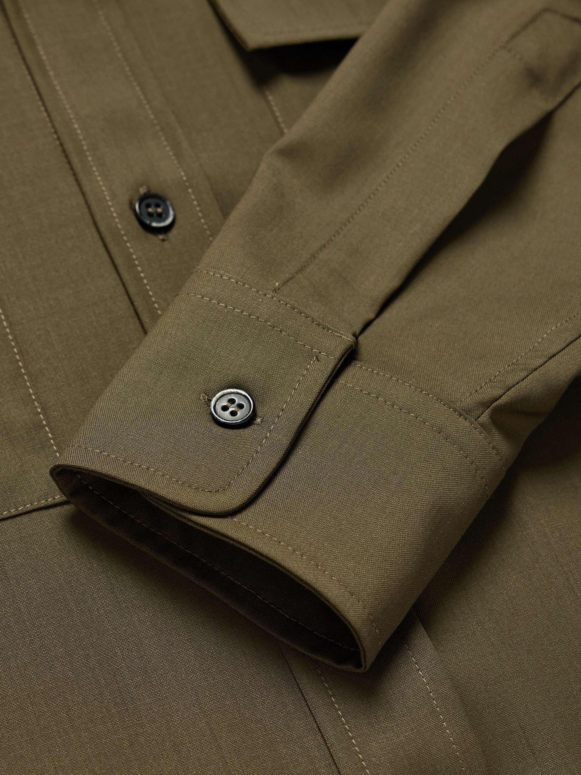 Den Virgin Wool Shirt view