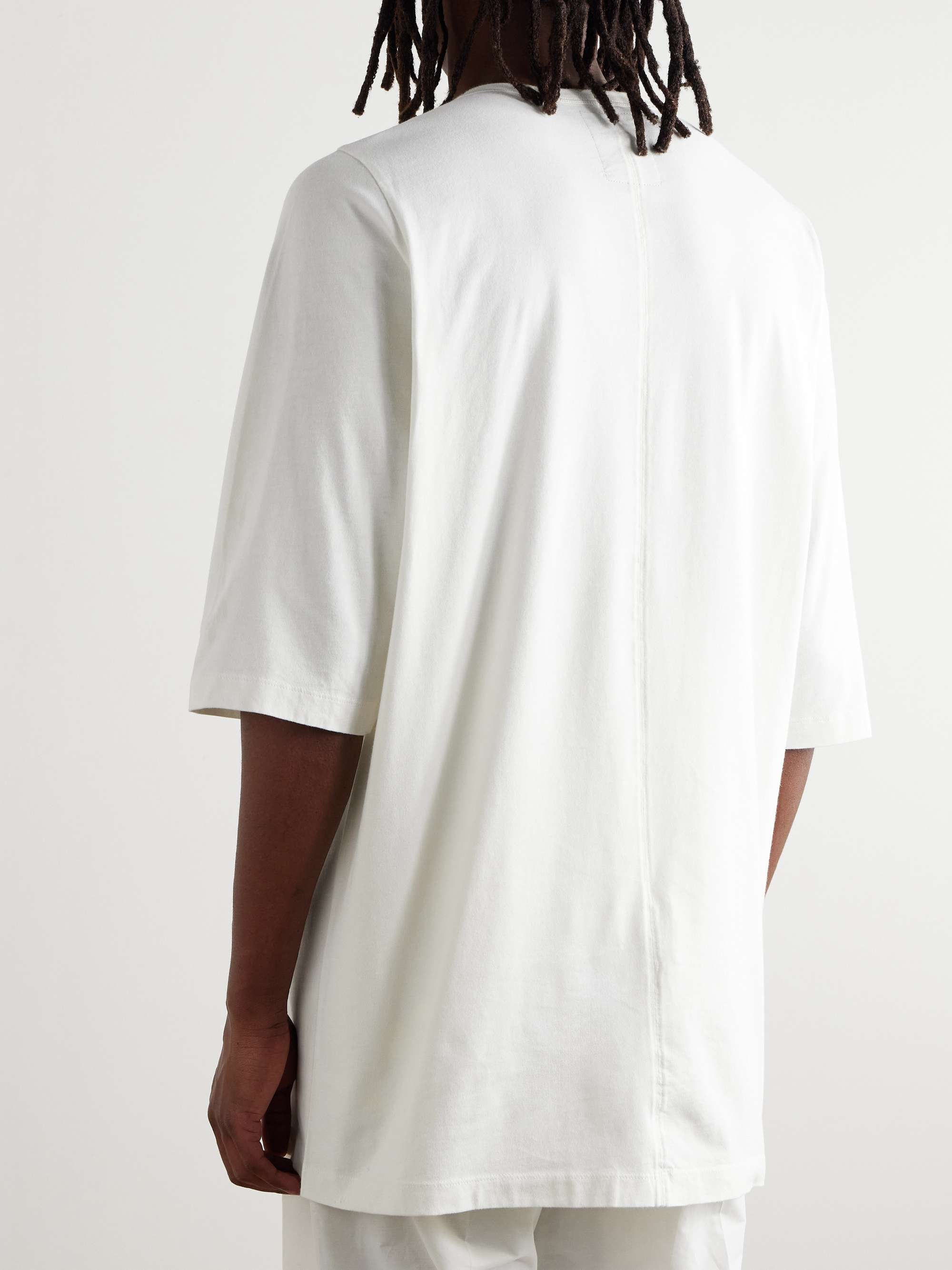+ Moncler Oversized Logo-Appliquéd Cotton-Jersey T-Shirt view