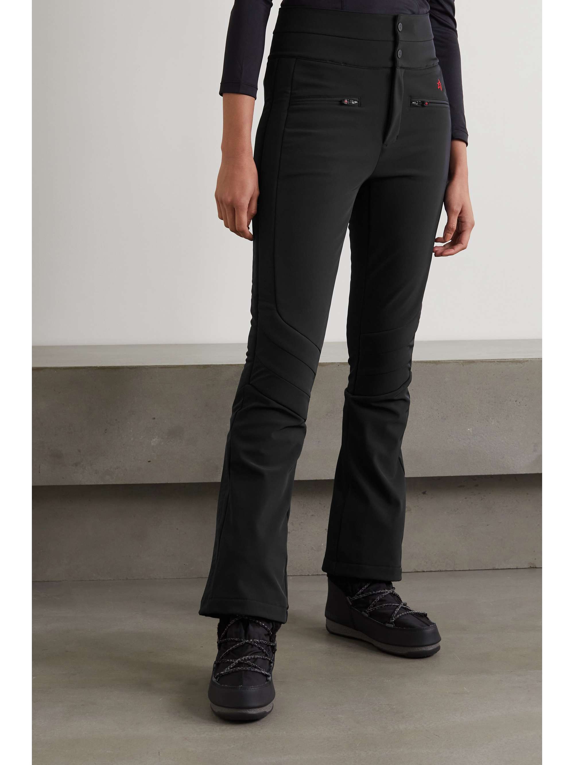 Aurora high-rise flared ski pants view