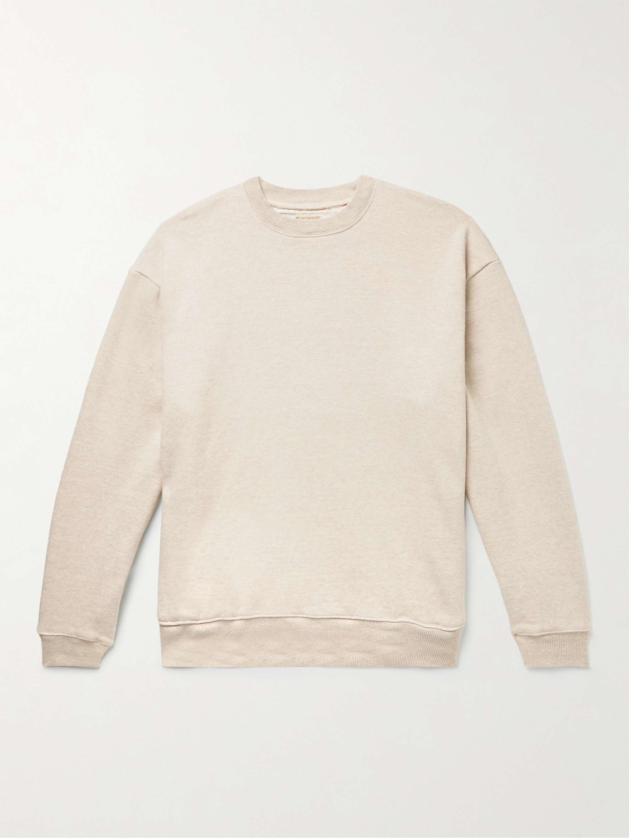 Patchwork Cotton-Jersey Sweatshirt hero visual
