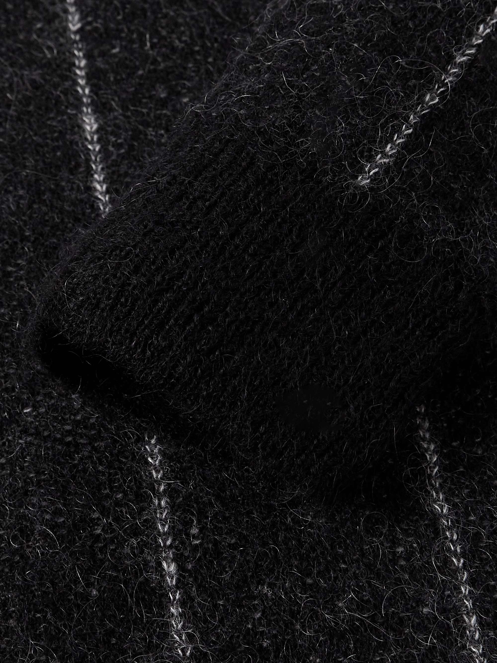 Billy 6594 Pinstriped Brushed-Knit Cardigan view