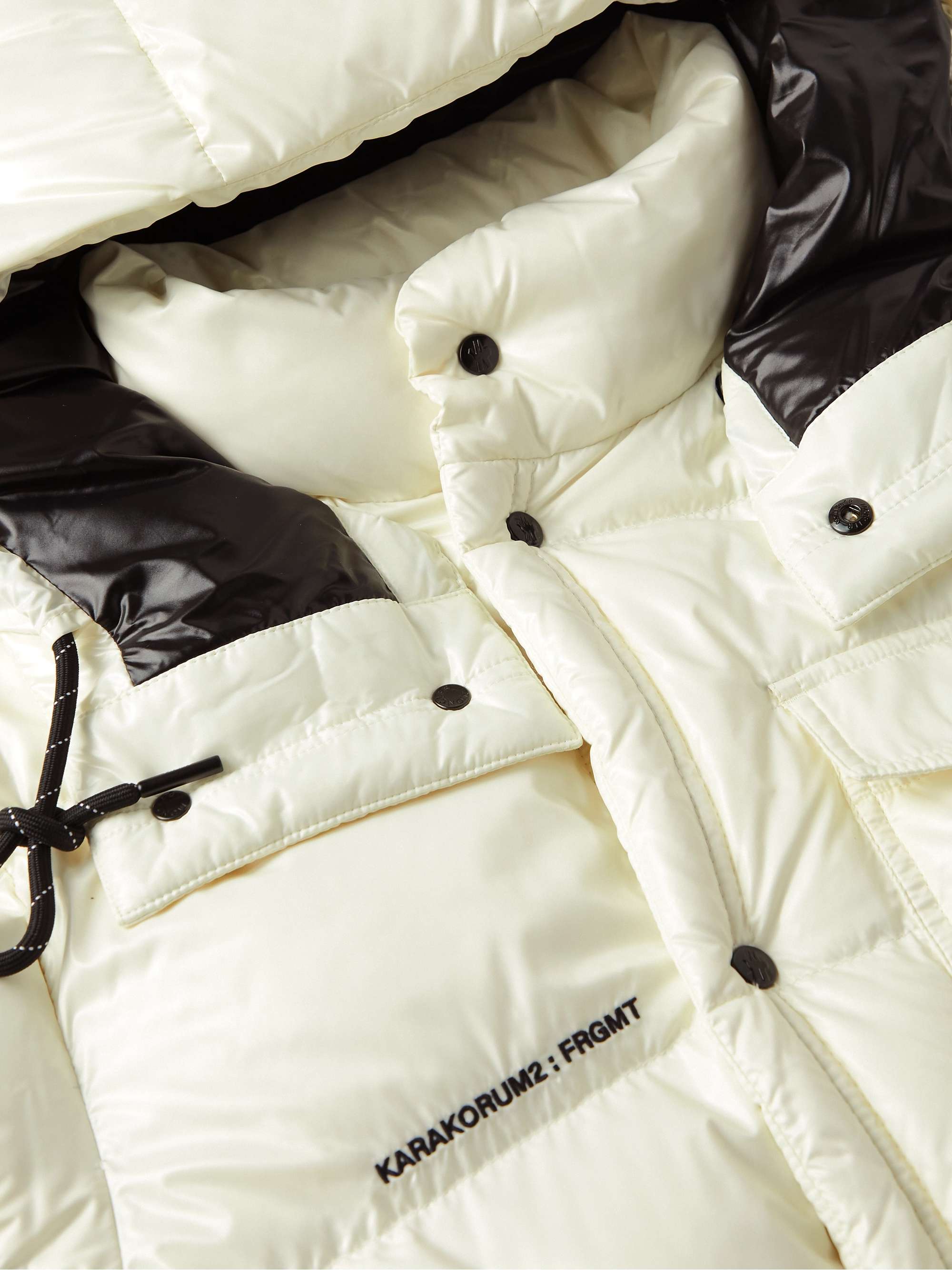 7 Moncler FRGMT Hiroshi Fujiwara Quilted Shell Hooded Down Jacket view