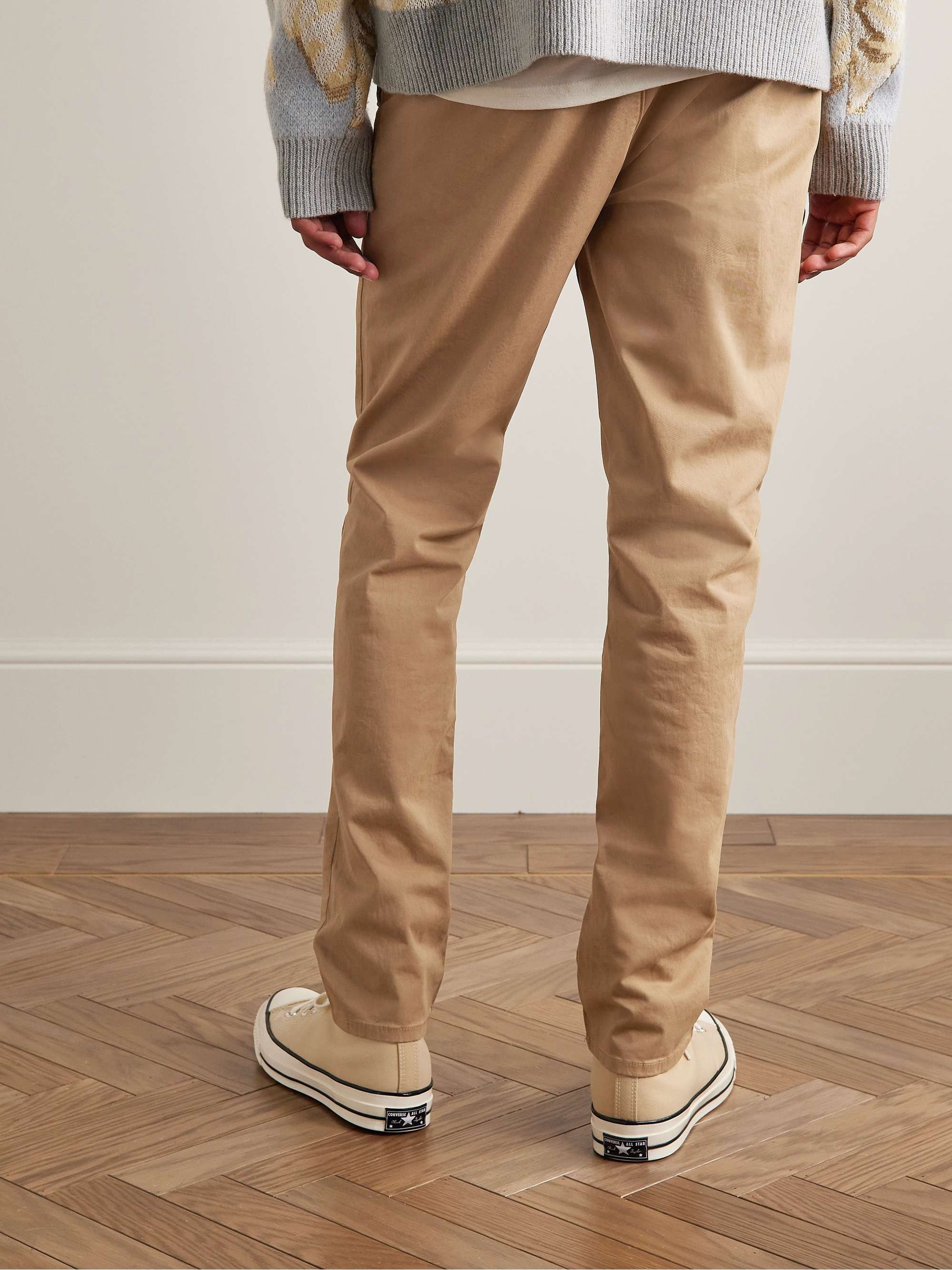 Easy Alvin Slim-Fit Cotton-Blend Chinos view