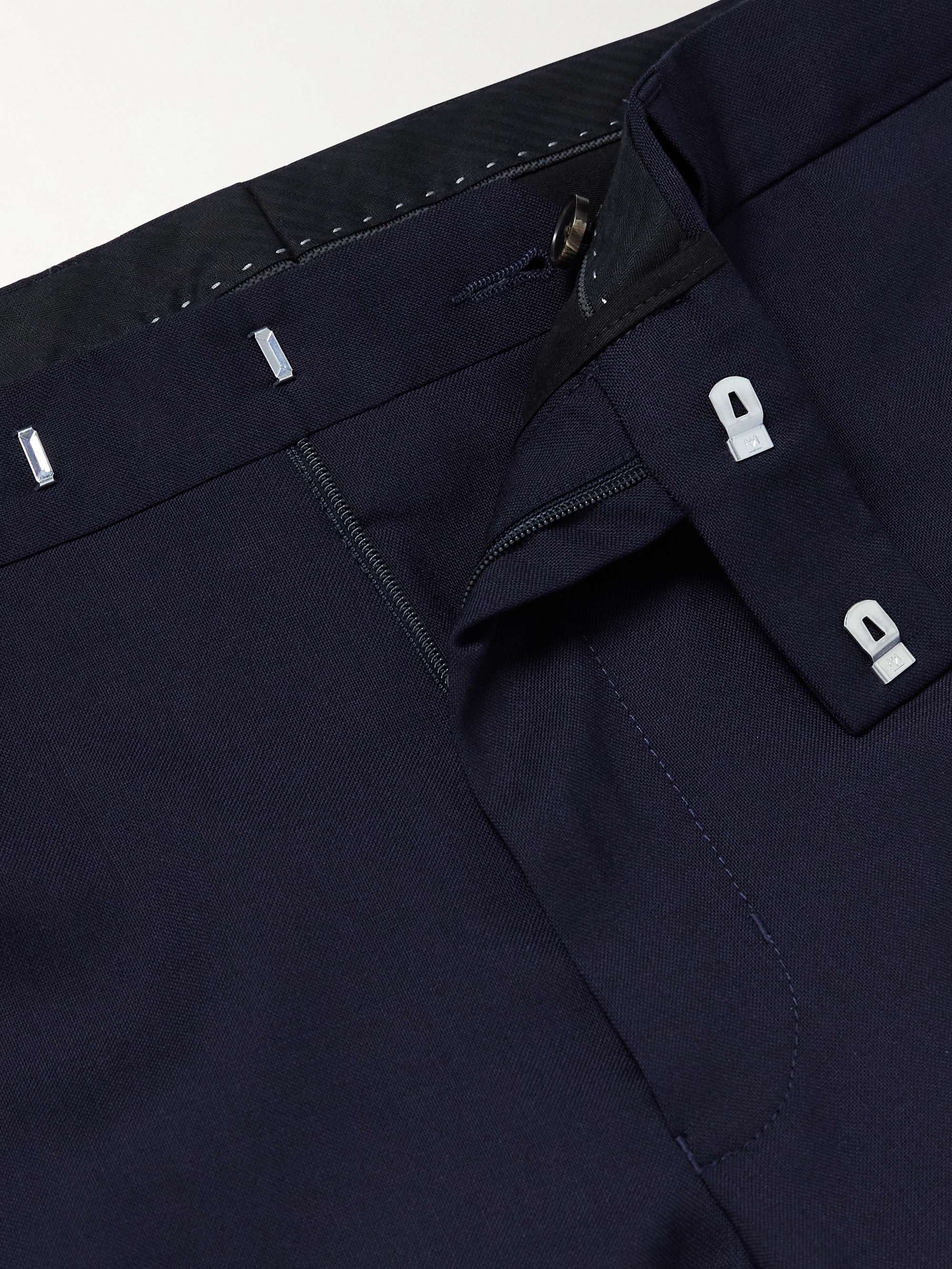 Phillip Straight-Leg Virgin Wool Suit Trousers view