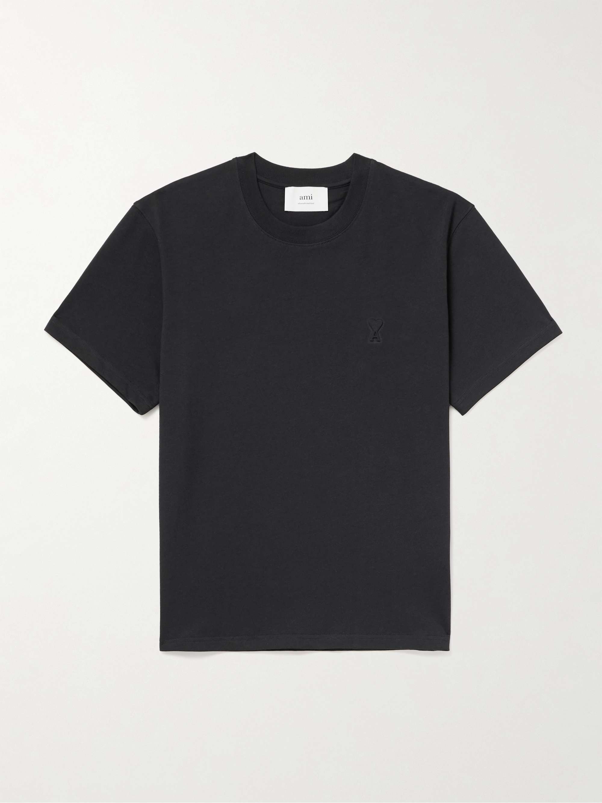 Logo-Embossed Organic Cotton-Jersey T-Shirt hero visual