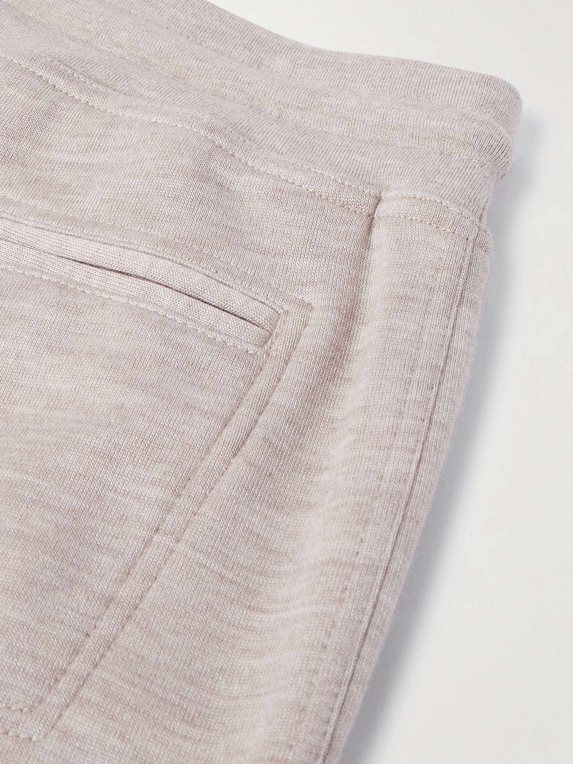 Tapered Cashmere-Blend Jersey Sweatpants view