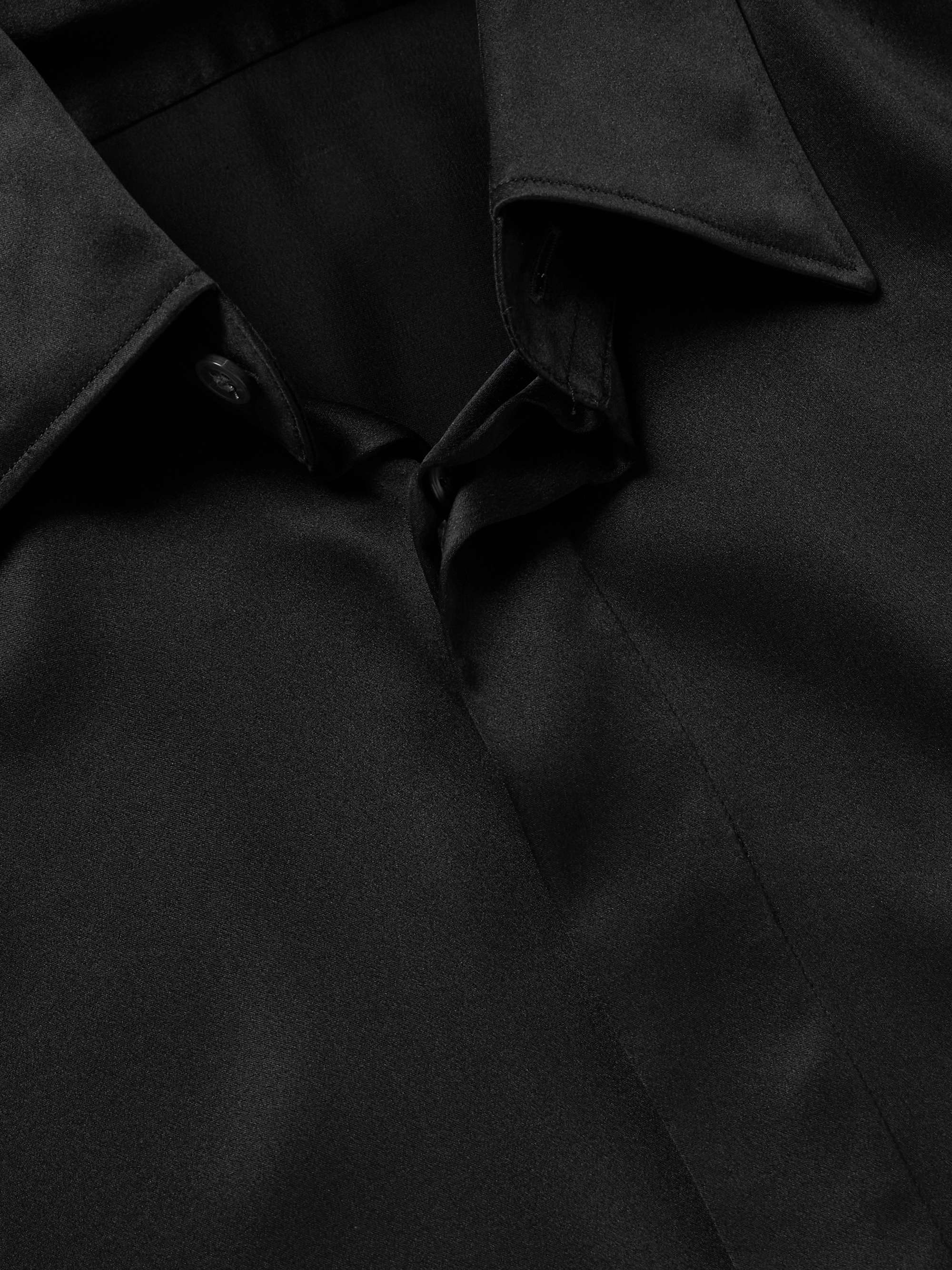 Silk-Satin Shirt view