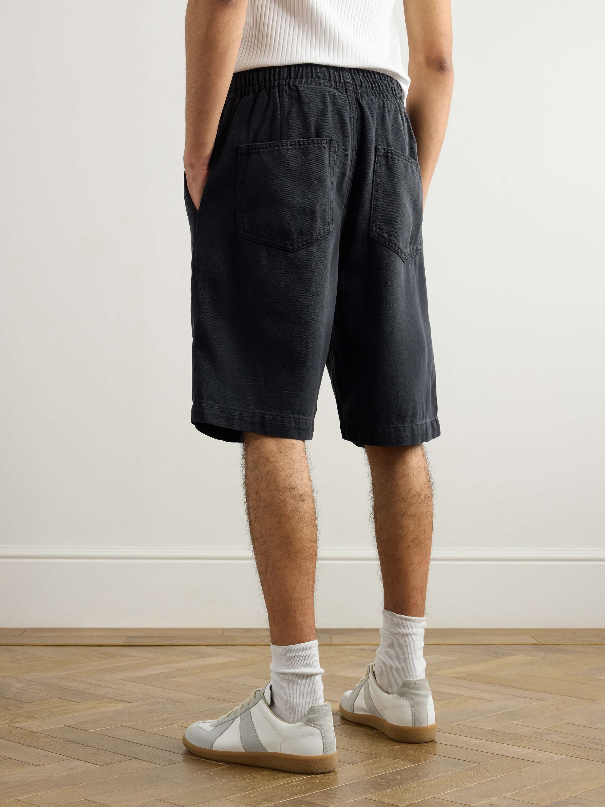 Tyler Straight-Leg Denim Shorts view