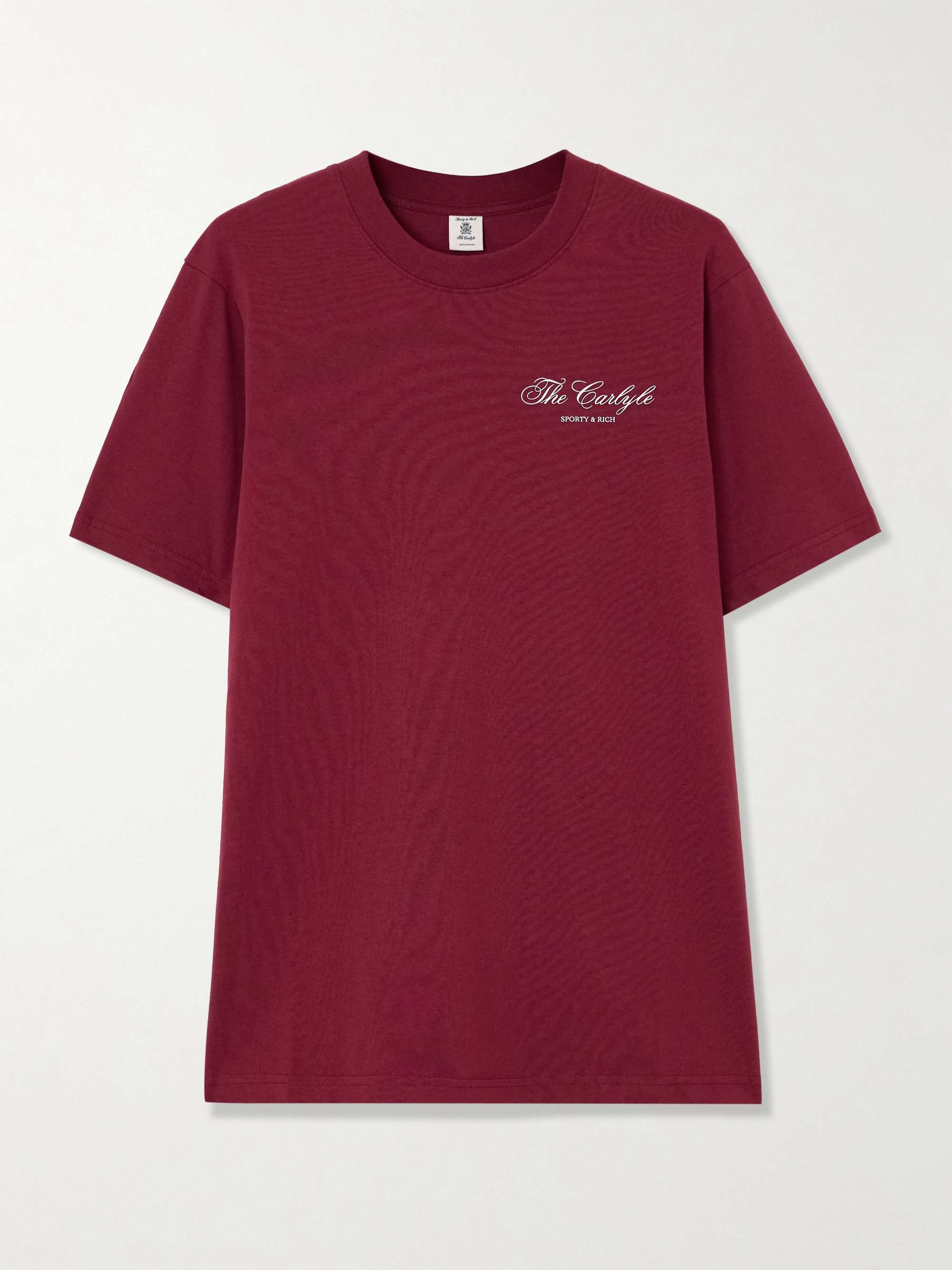 + The Carlyle printed cotton-jersey T-shirt hero visual
