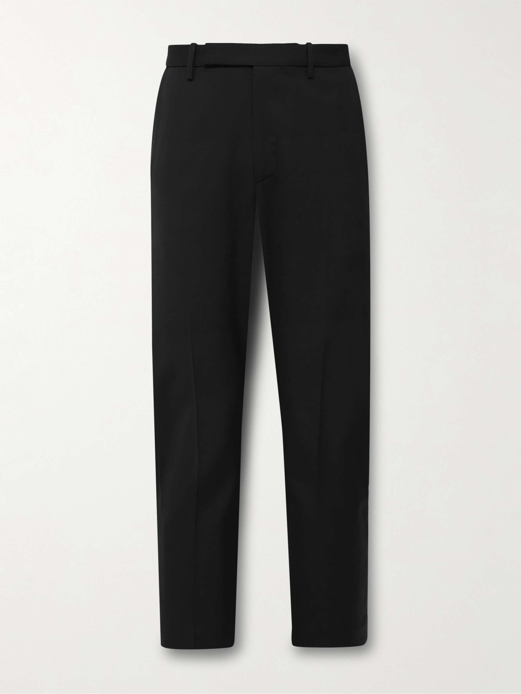 Tel Aviv Tapered Cropped Virgin Wool-Twill Trousers hero visual