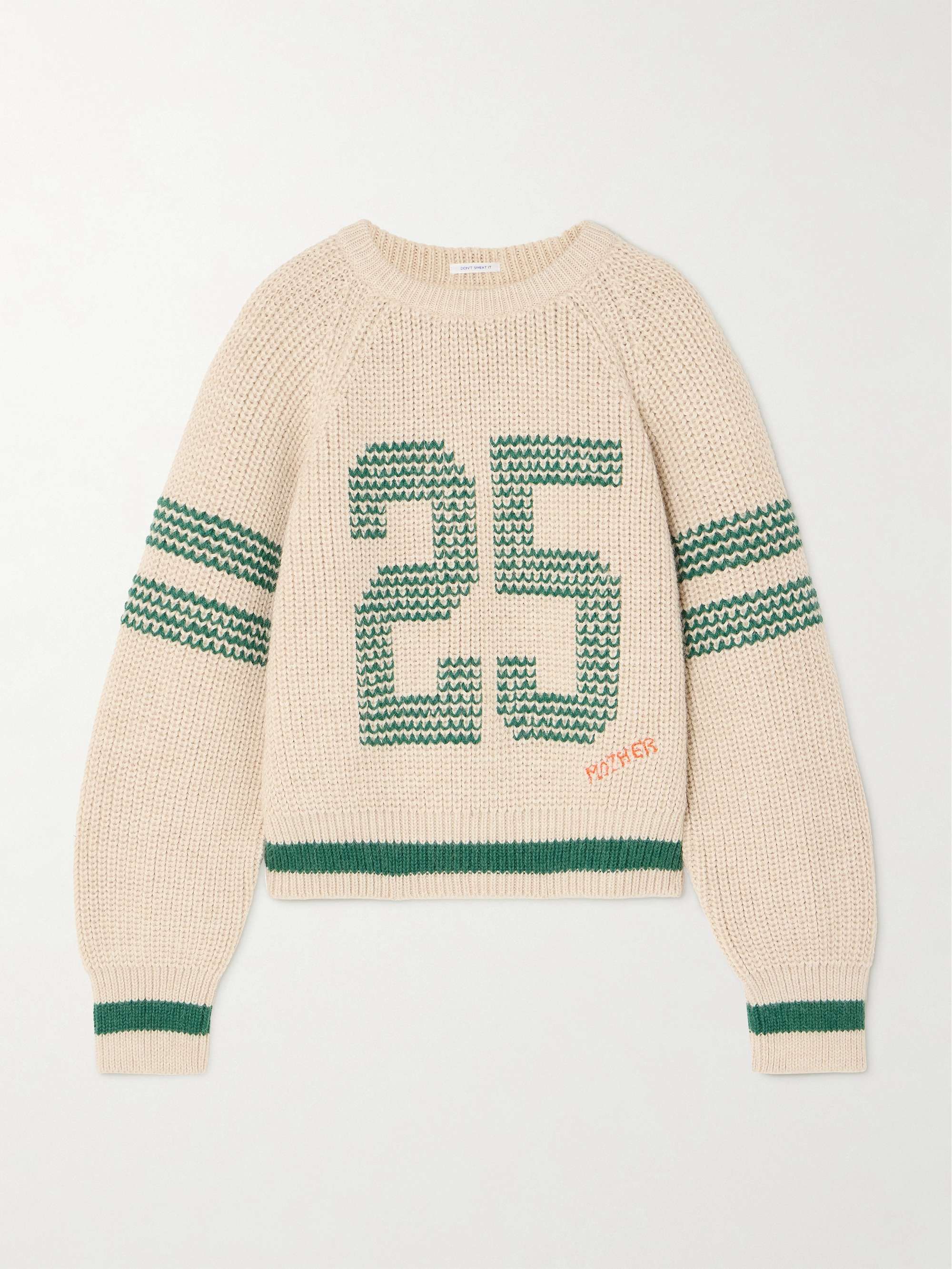 The Fisherman Concert embroidered alpaca-blend sweater hero visual