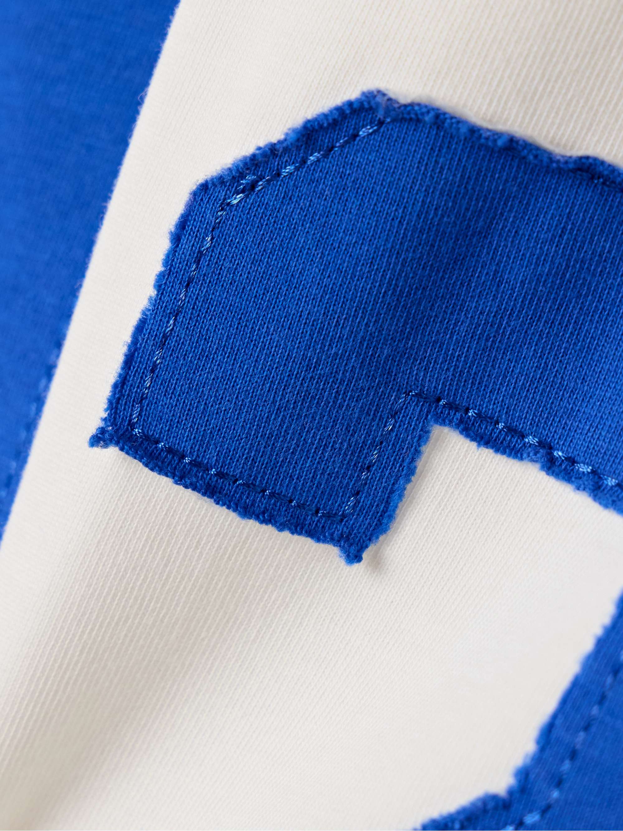 Finnley appliquéd distressed cotton-jersey T-shirt view