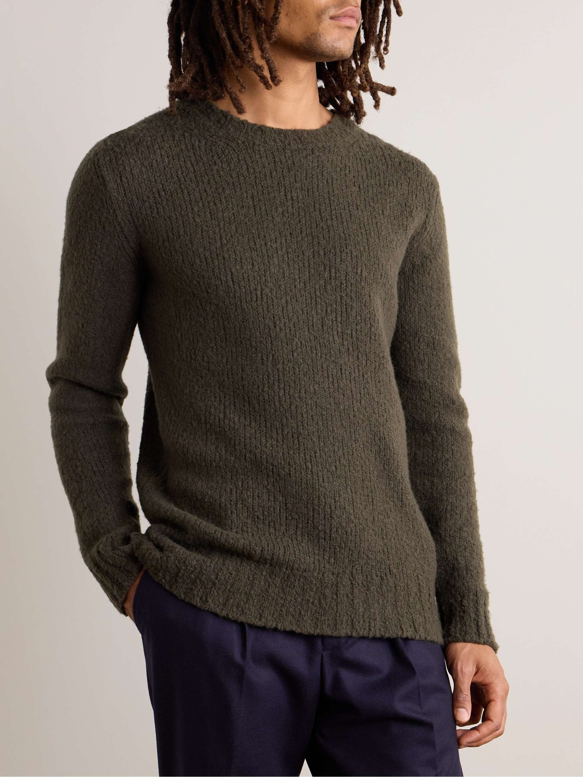 Wool-Bouclé Sweater view