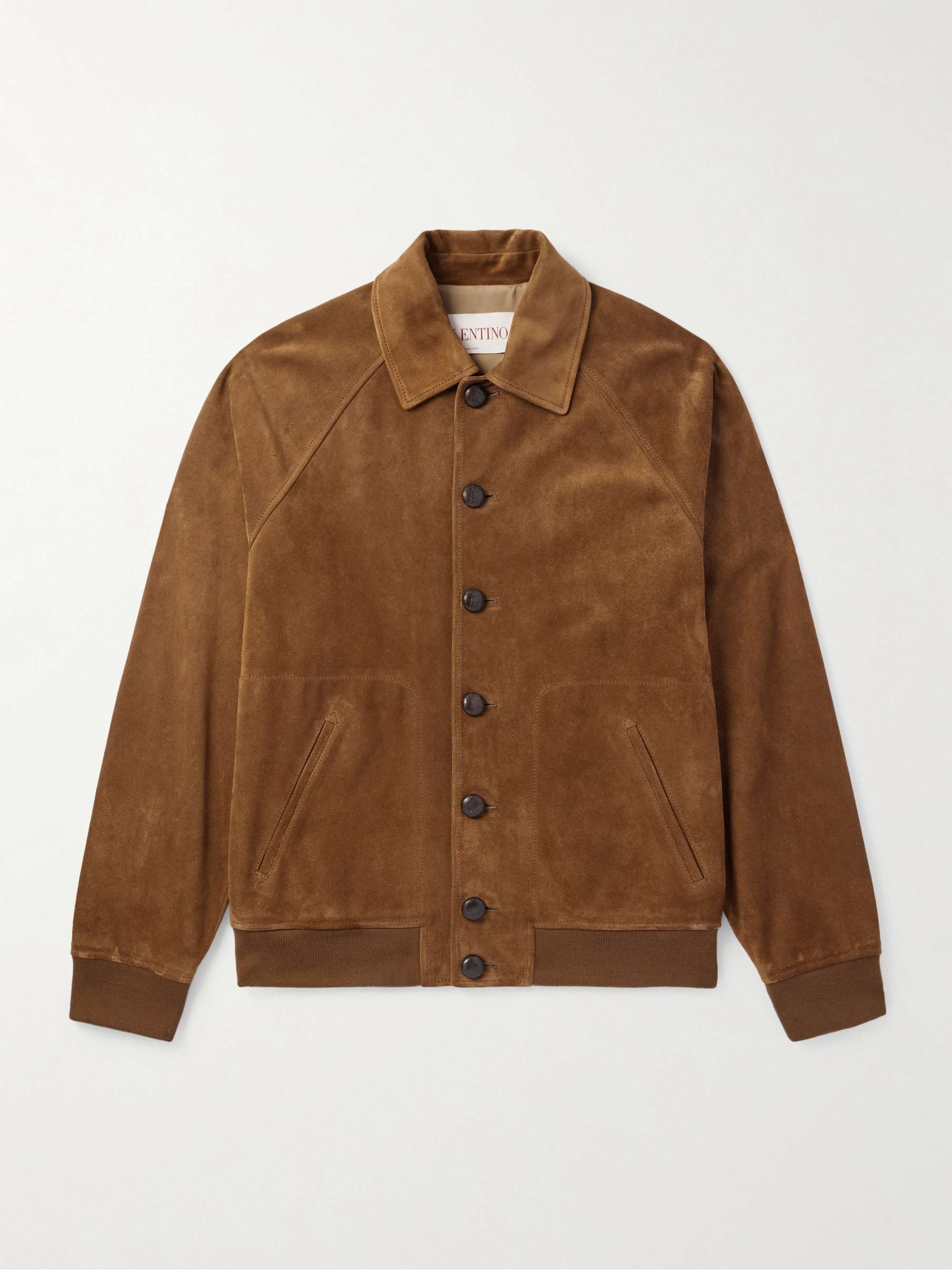Suede Bomber Jacket hero visual