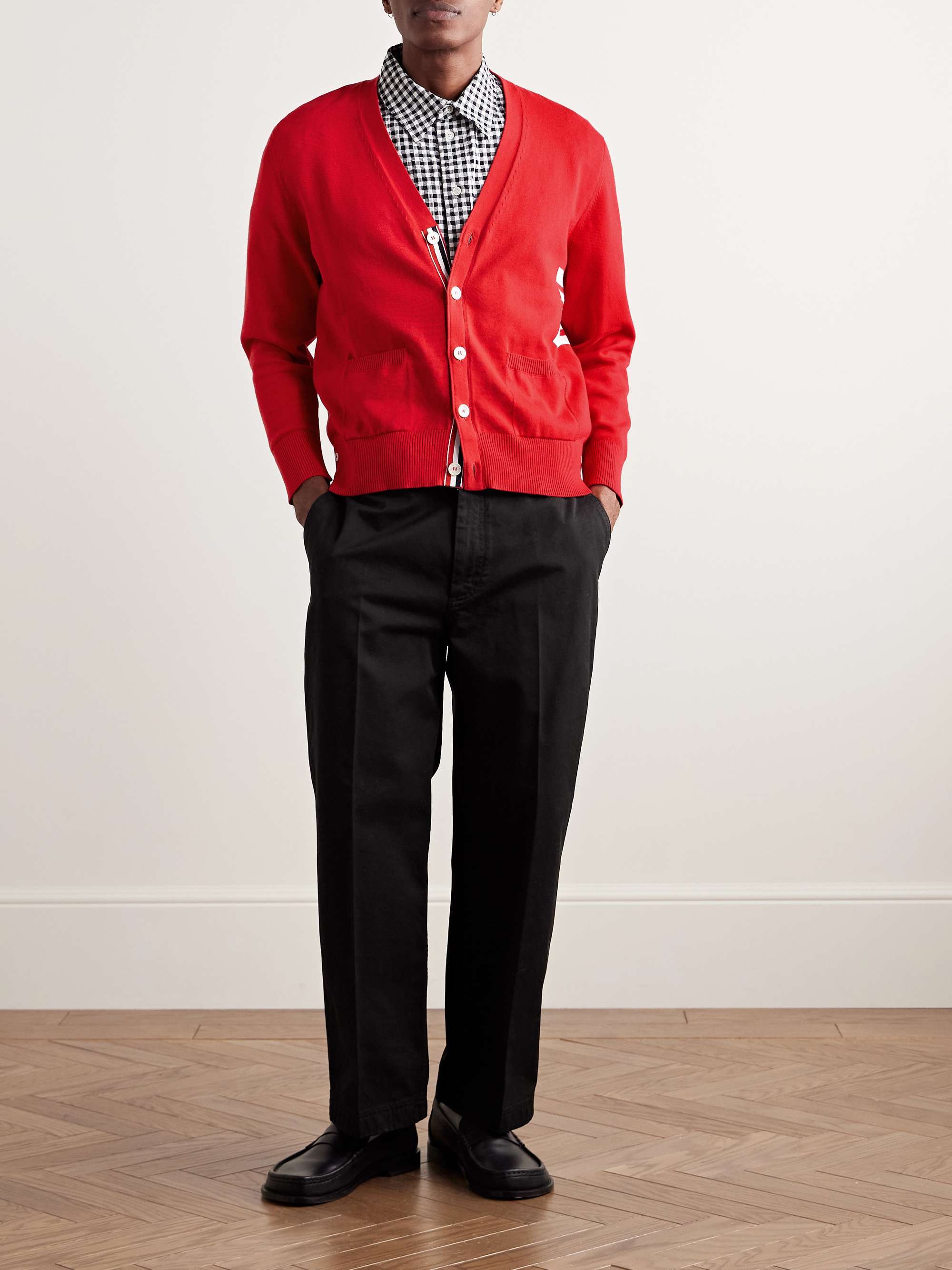 Striped Cotton Cardigan view